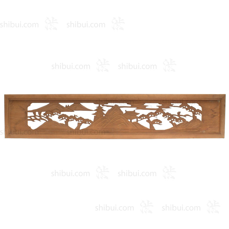 Carved Ranma | Japanese Transom Screen | Japanese Architectural Decor