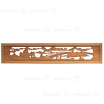 Carved Ranma | Japanese Transom Screen |  Japanese Architectural Decor
