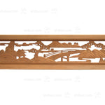Carved Ranma | Japanese Transom Screen |  Japanese Architectural Decor