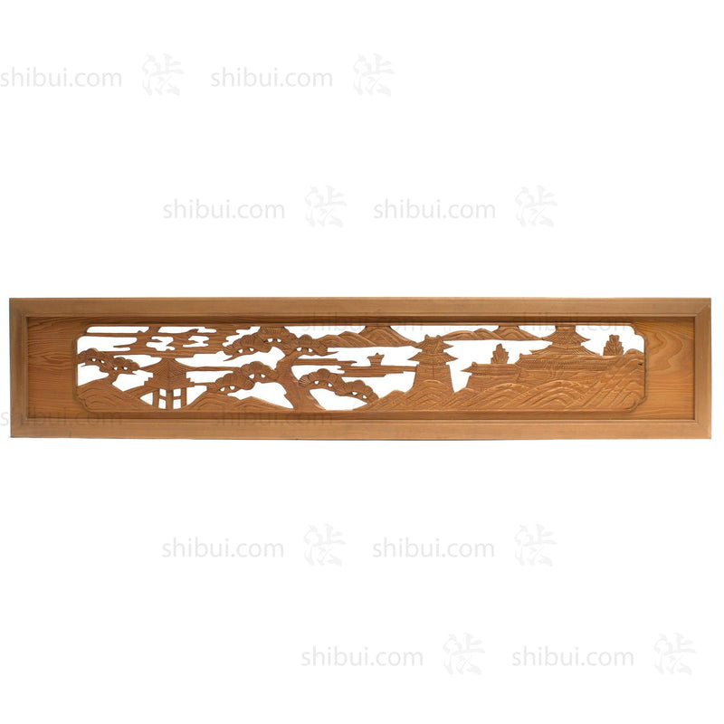 Carved Ranma | Japanese Transom Screen | Japanese Architectural Decor