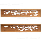 Carved Ranma | Japanese Transom Screen |  Japanese Architectural Decor