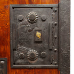 Beautiful Figured Keyaki Kura Door | Japanese Elm Storehouse Door