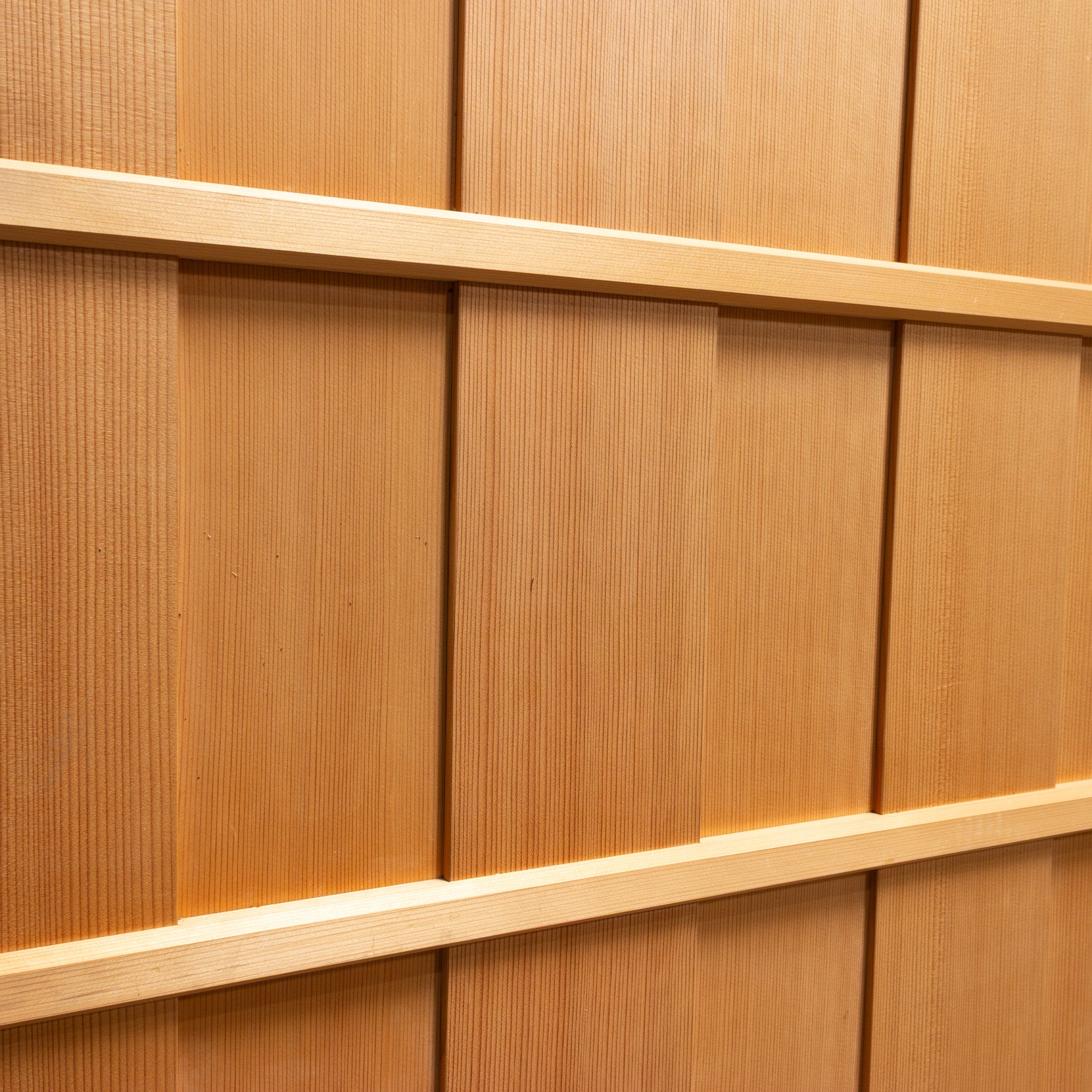 Beautiful Japanese Clear Cedar Wooden Door