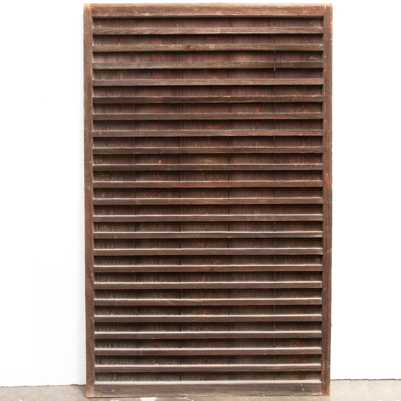 Pair of Wide Itado | Japanese Cedar Wooden Door | Japanese Architectural Decor