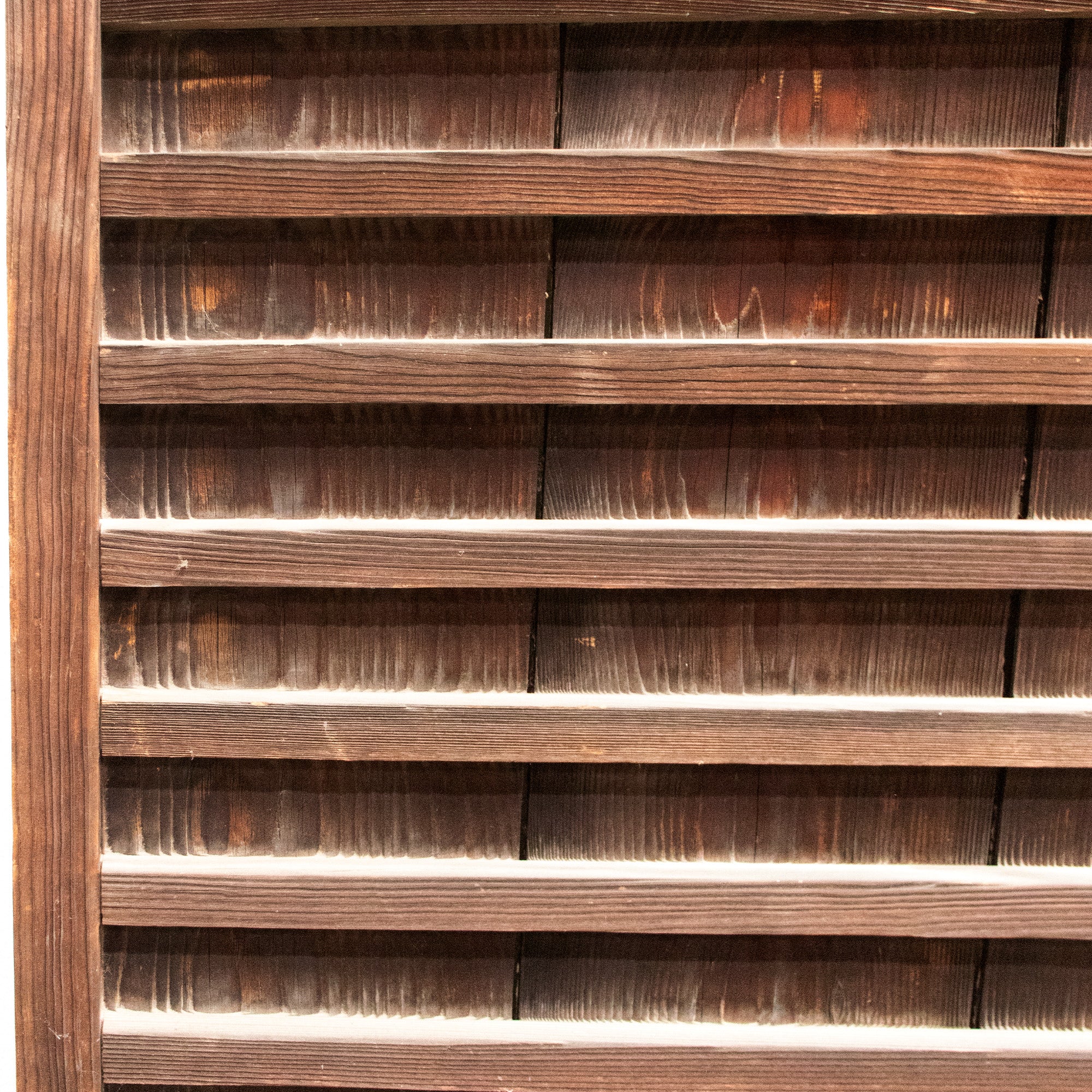 Pair of Wide Itado | Japanese Cedar Wooden Door | Japanese Architectural Decor