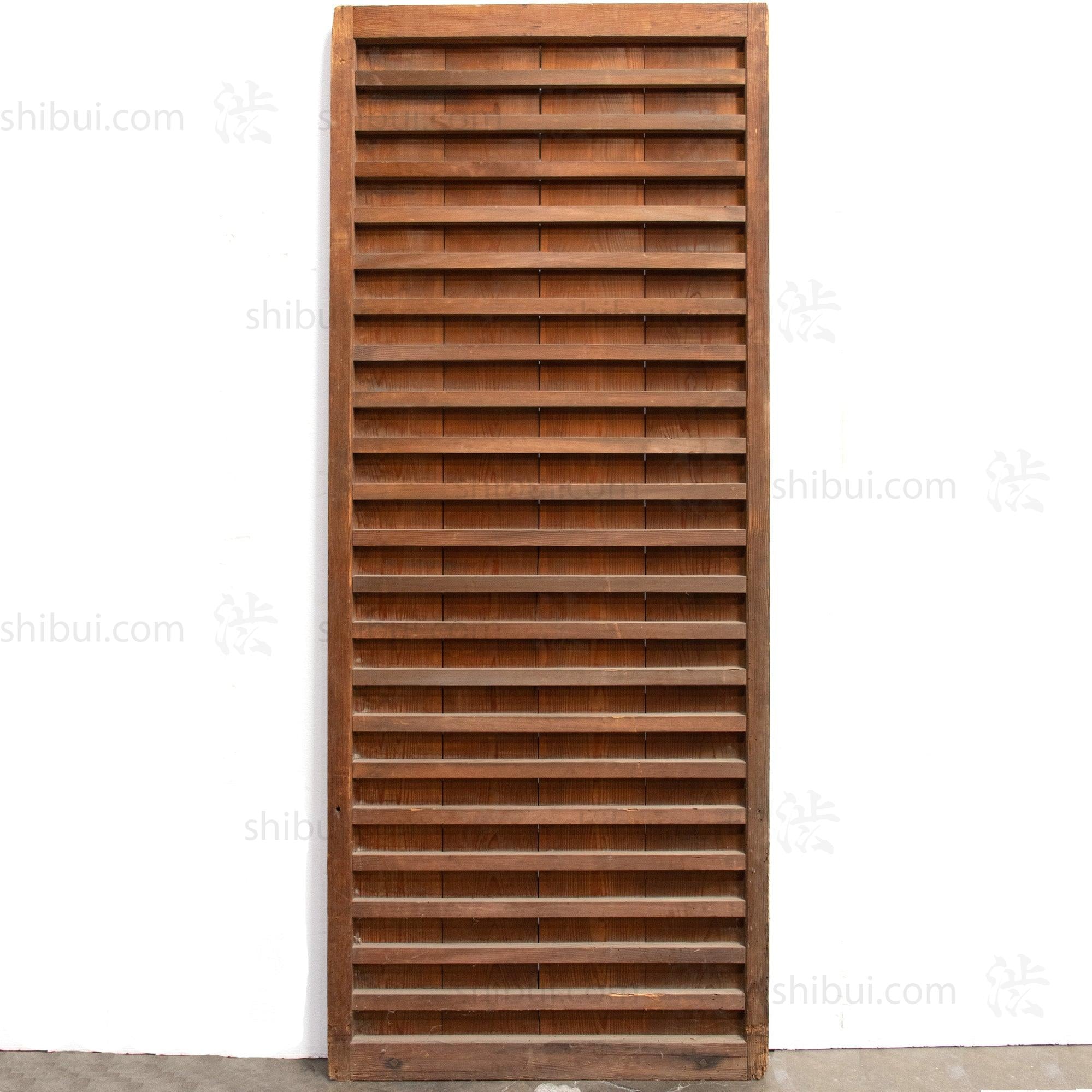 Pair of Itado | Japanese Cedar Wooden Door | Japanese Architectural Decor