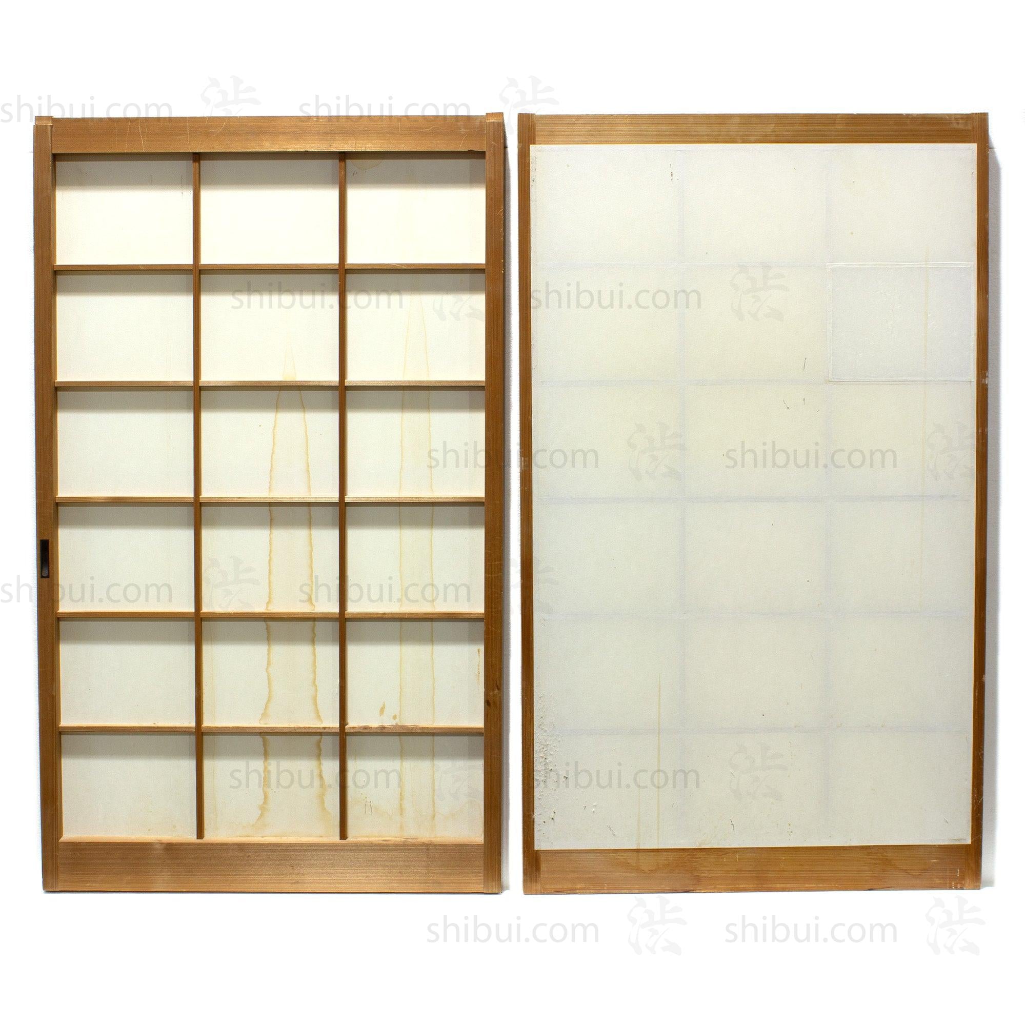 Shoji Window Set | Japanese Papered Window| Japanese Architectural Decor