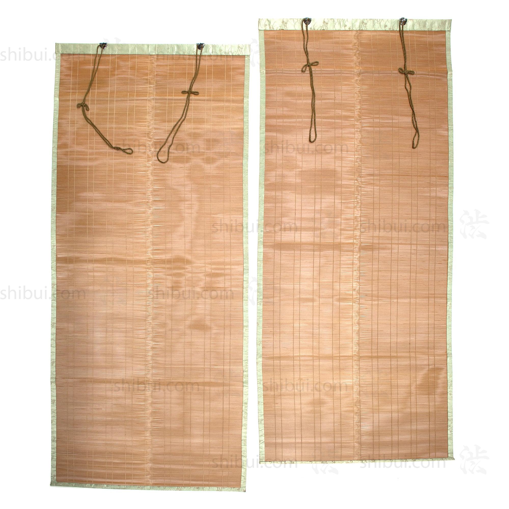 Sudare | Seafoam Grass Bamboo Blind | Set of 2