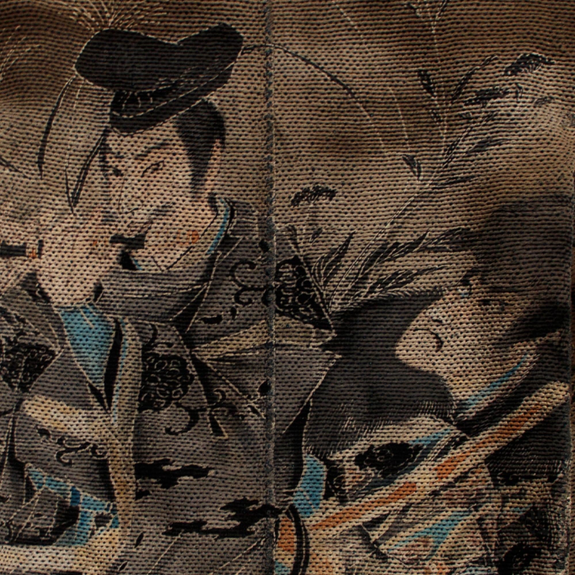 Samurai Hanten Antique Fireman's Coat
