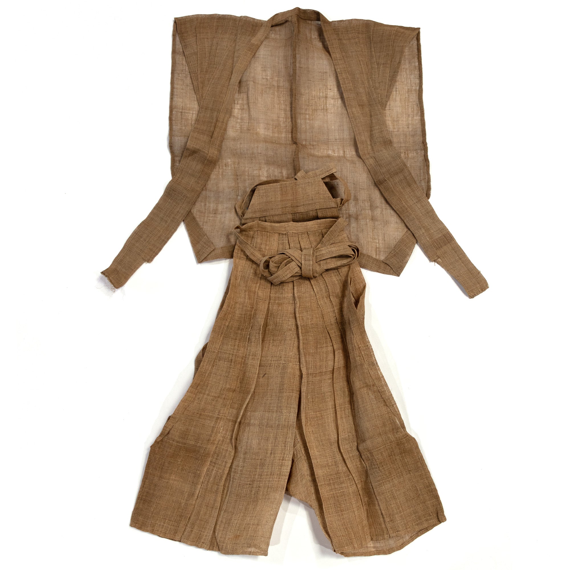 Antique Japanese Hemp Kamishimo Set