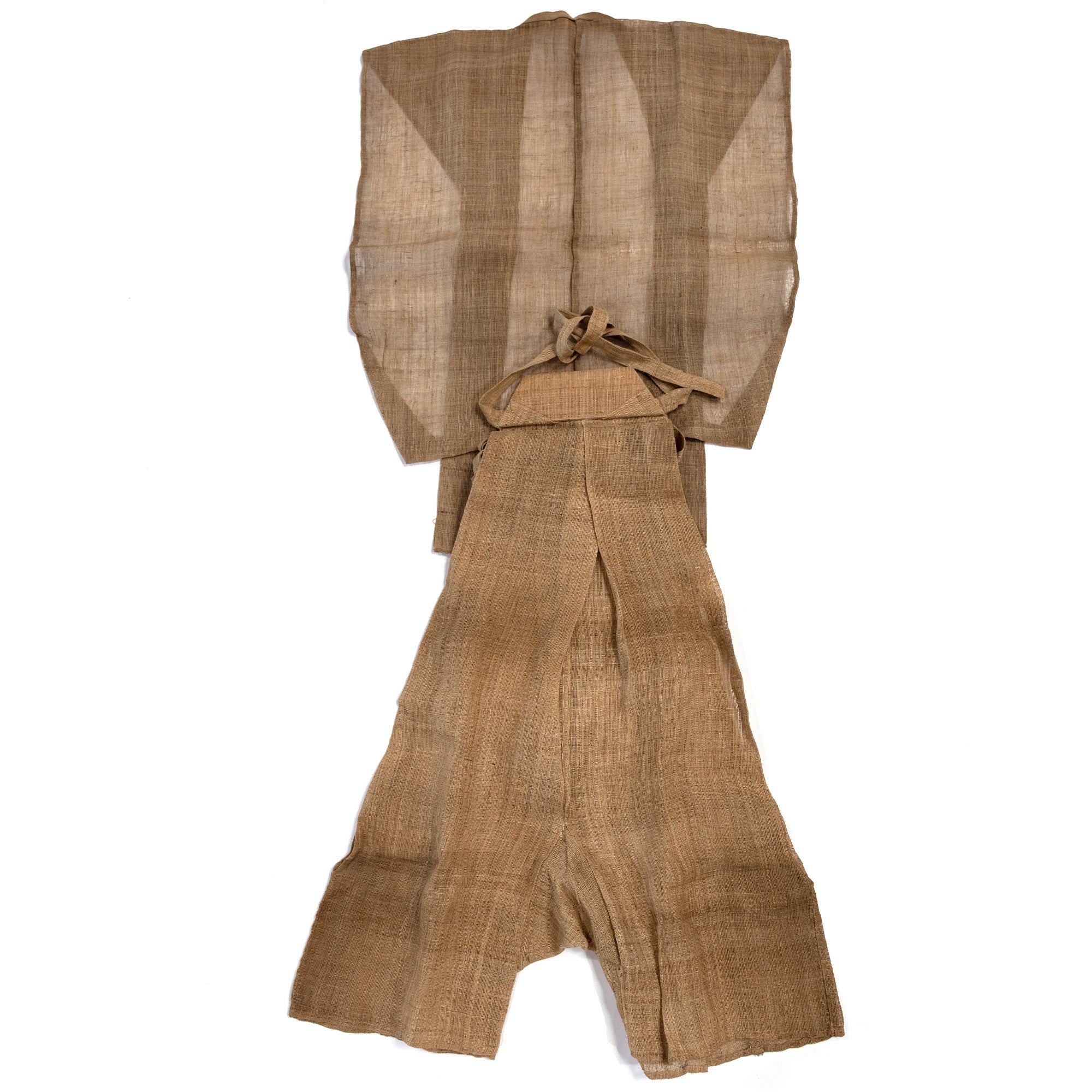 Antique Japanese Hemp Kamishimo Set