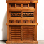 Mizuya Tansu from Kyoto | Japanese Antique Cabinet | ~4' Width, 2 Section