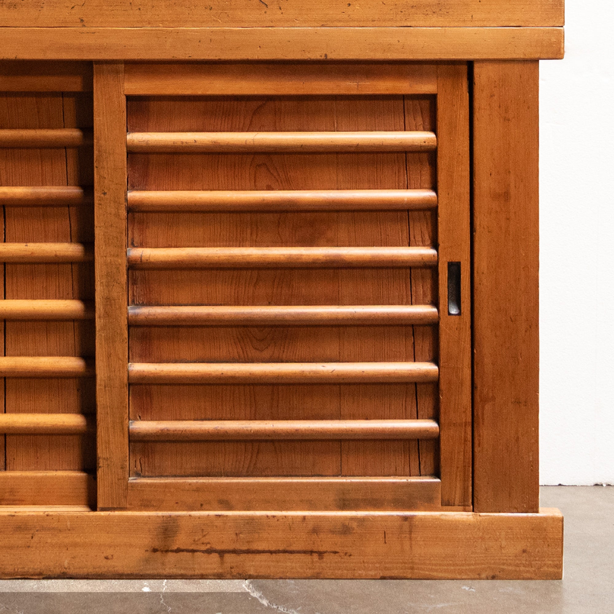 Mizuya Tansu from Kyoto | Japanese Antique Cabinet | ~4' Width, 2 Section