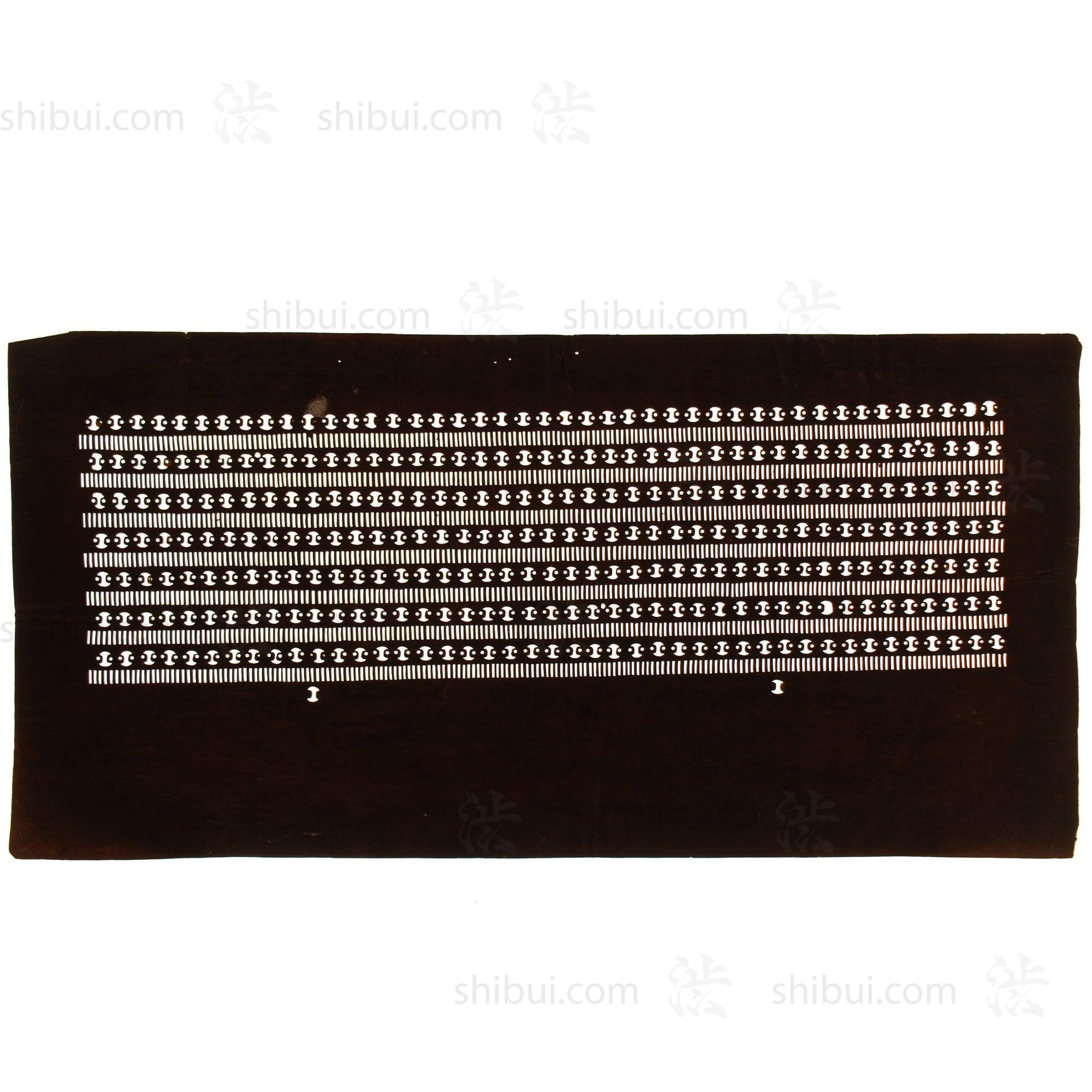 Edo Komon Katagami | Japanese Lacquered Paper Stencil