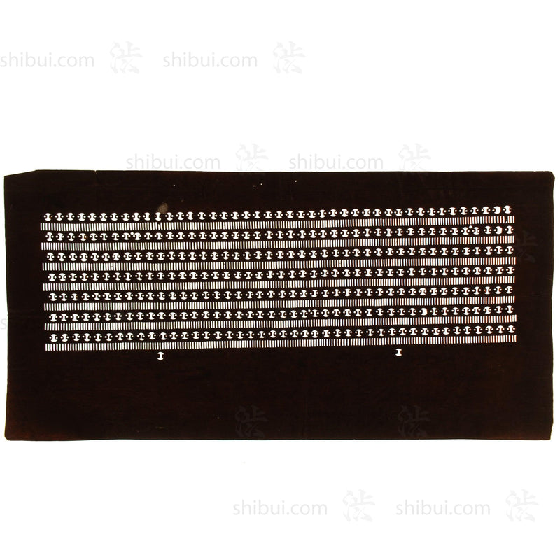 Edo Komon Katagami | Japanese Lacquered Paper Stencil