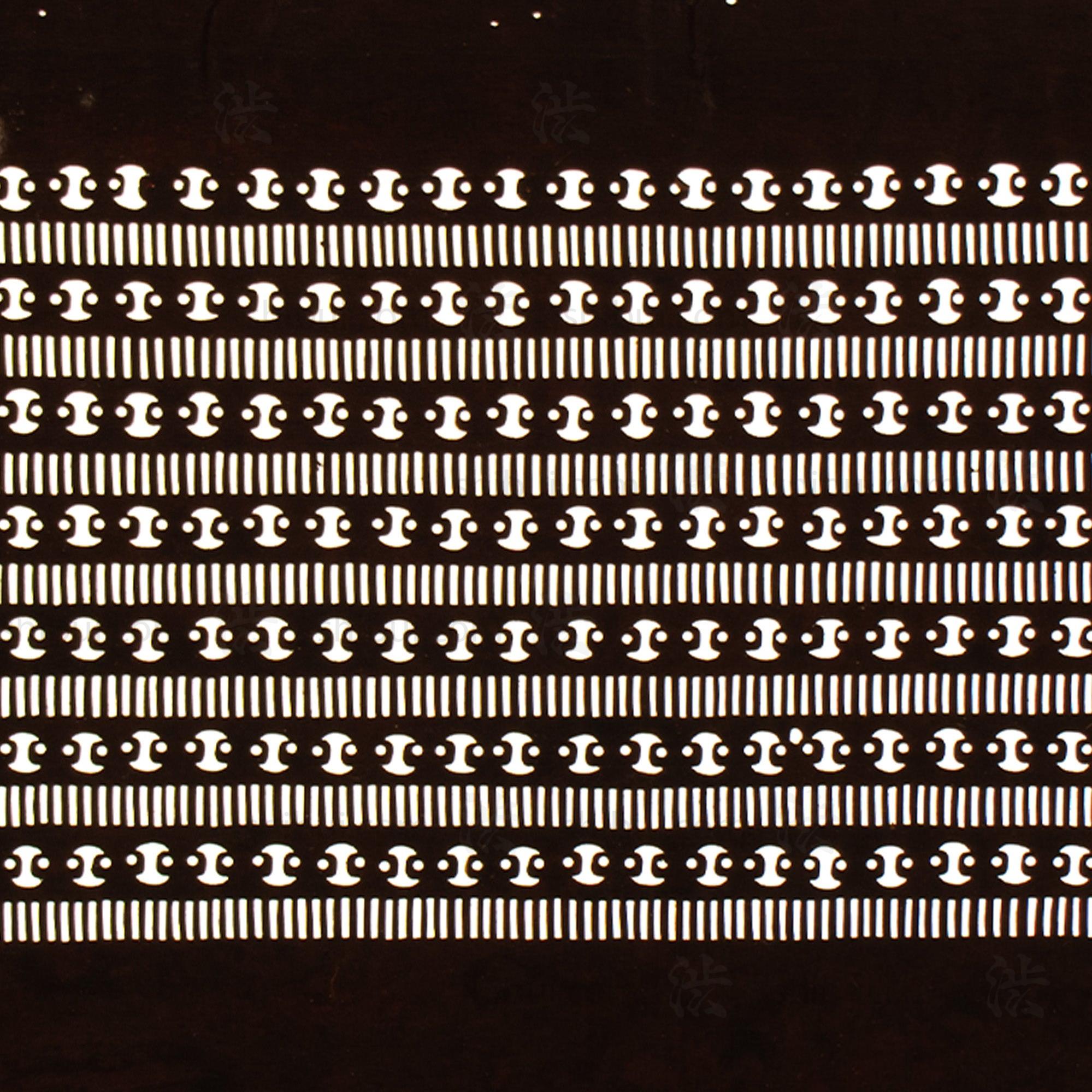 Edo Komon Katagami | Japanese Lacquered Paper Stencil