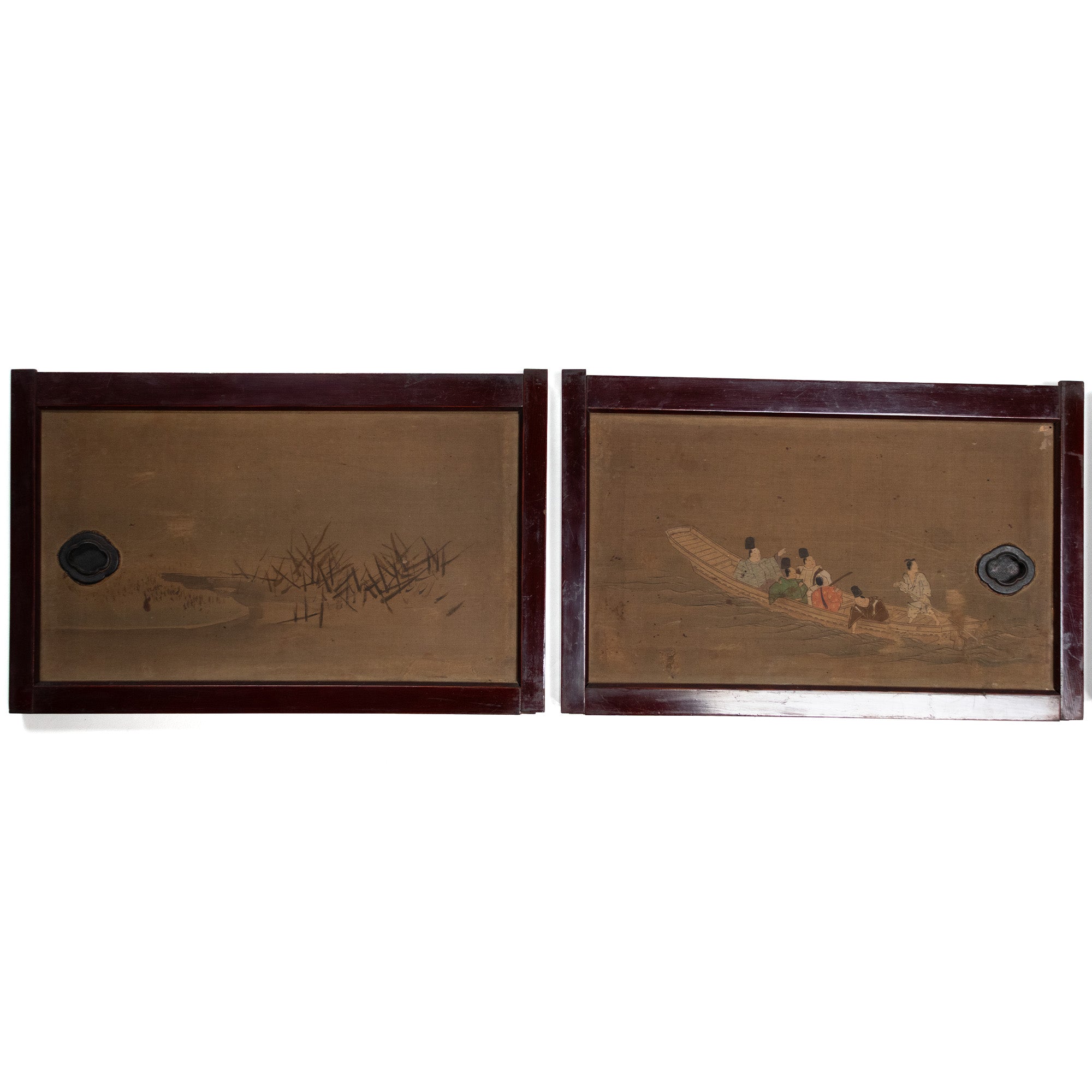 Painted Sliding Doors | Japanese Architectural Decor