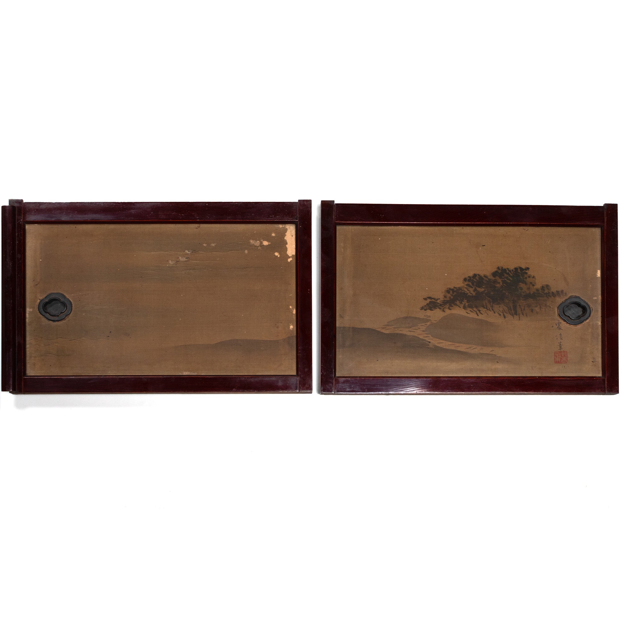 Painted Sliding Doors | Japanese Architectural Decor