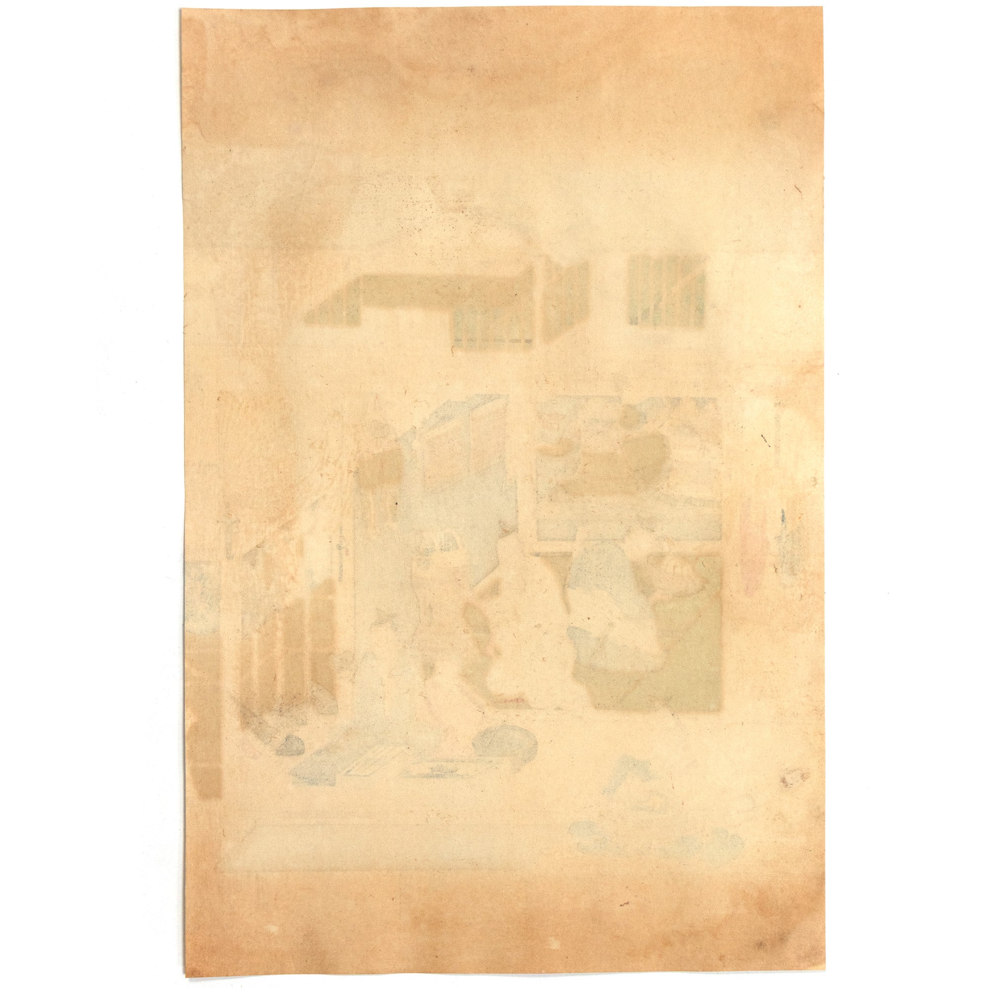 The Craftsmen's Life - Armorers | Antique Japanese Wood Block Print