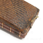 Japanese Antique Bamboo Woven Bento Basket