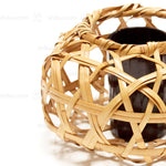 Woven Bamboo Basket by Tanabe Chikuunsai II