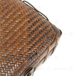 Japanese Antique Bamboo Woven Bento Basket