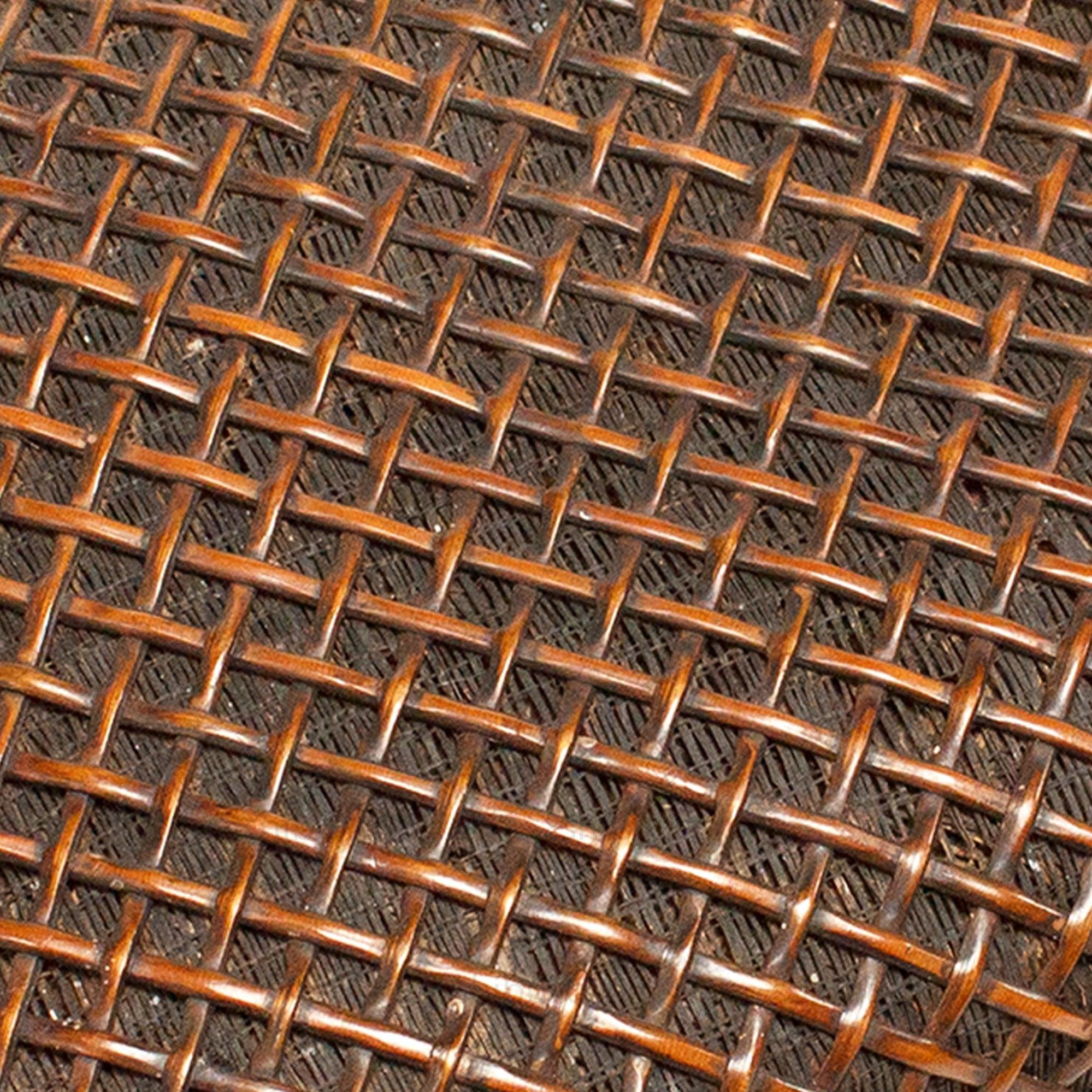 Japanese Antique Bamboo Woven Bento Basket