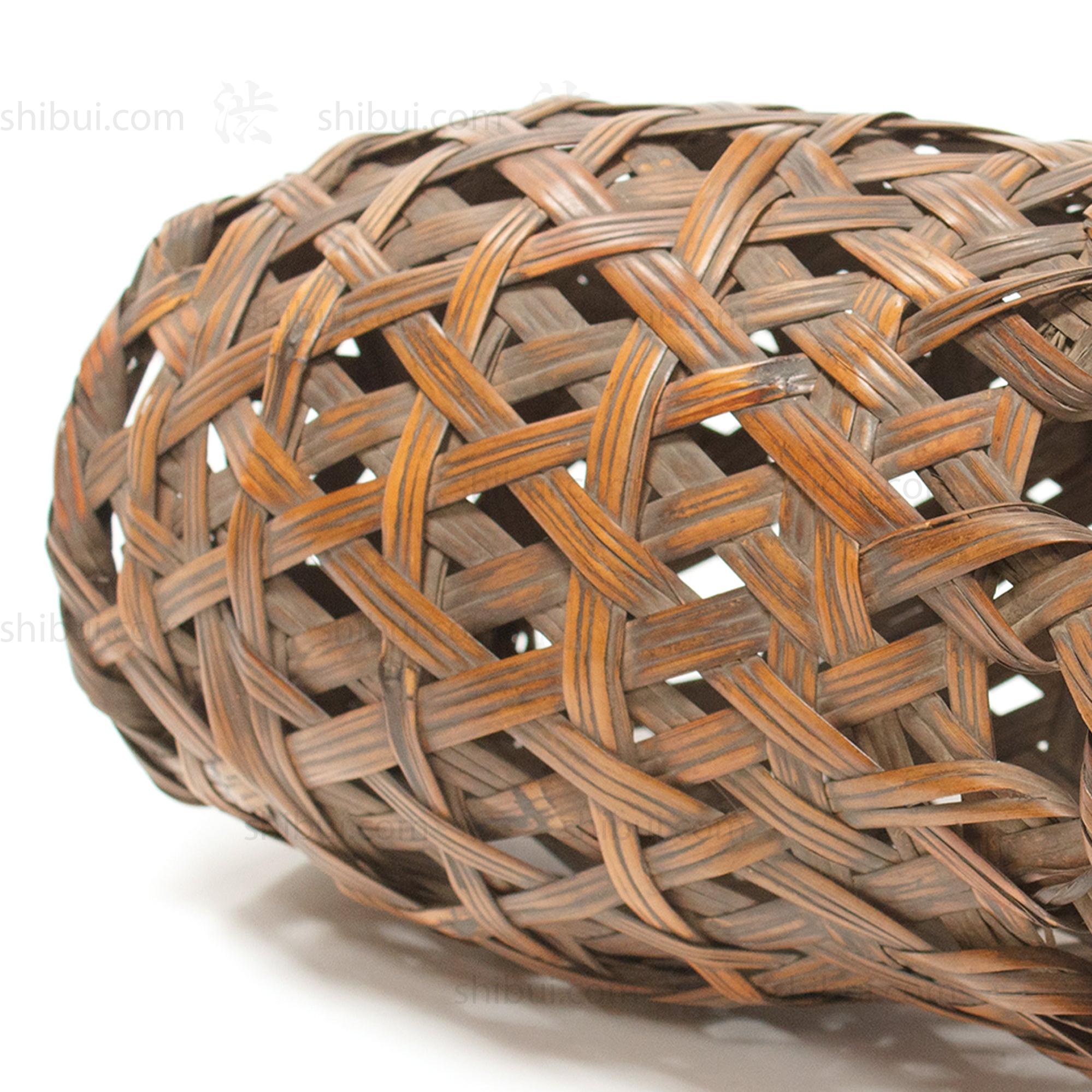 Hanakago Japanese Bamboo Ikebana Flower Basket