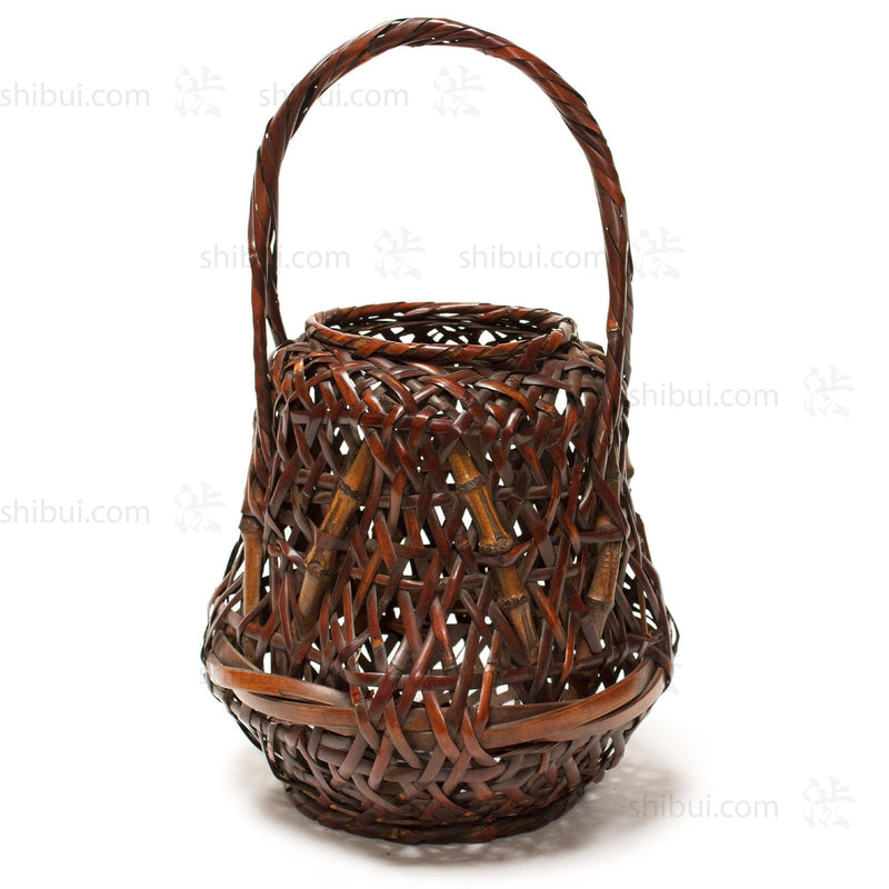 Japanese Hanakago | Bamboo Ikebana Flower Basket