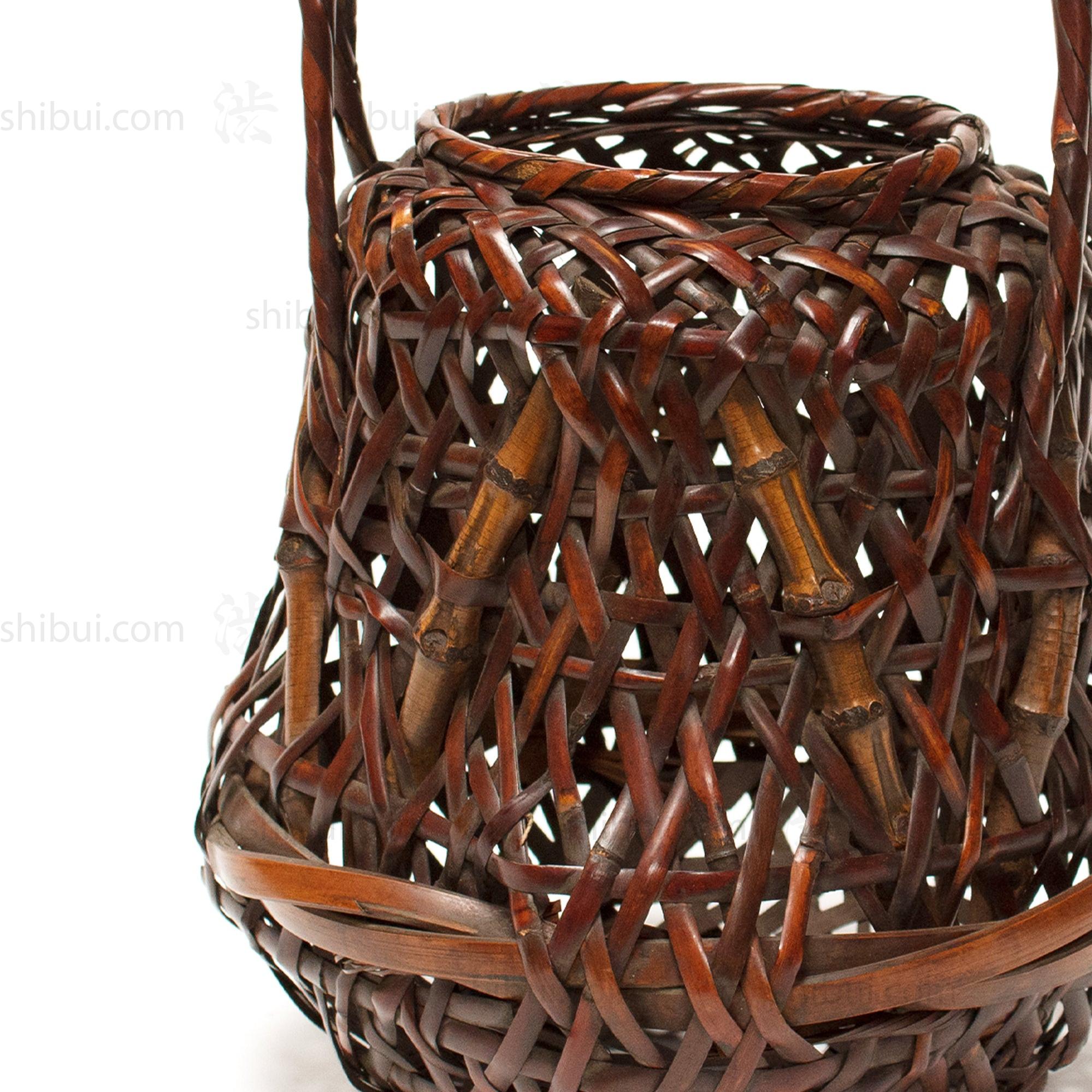 Japanese Hanakago | Bamboo Ikebana Flower Basket