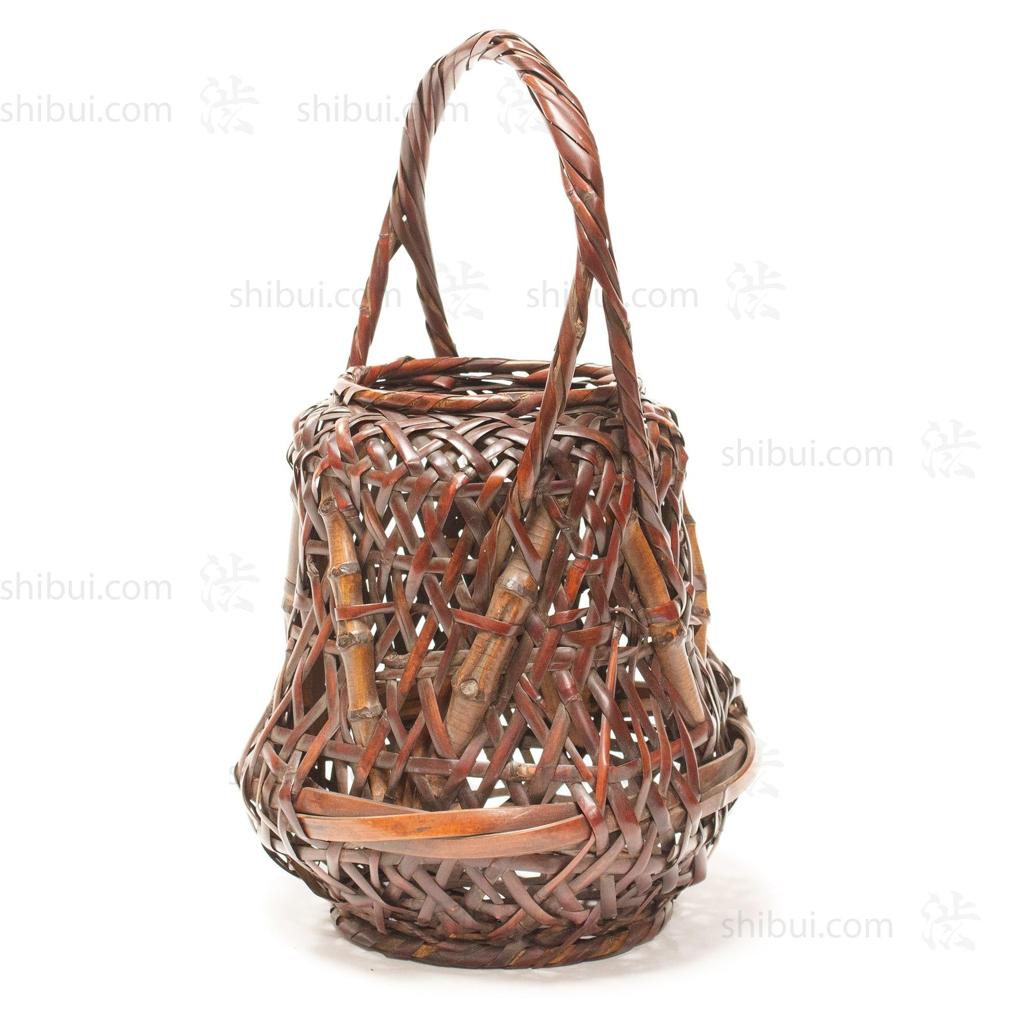 Japanese Hanakago | Bamboo Ikebana Flower Basket