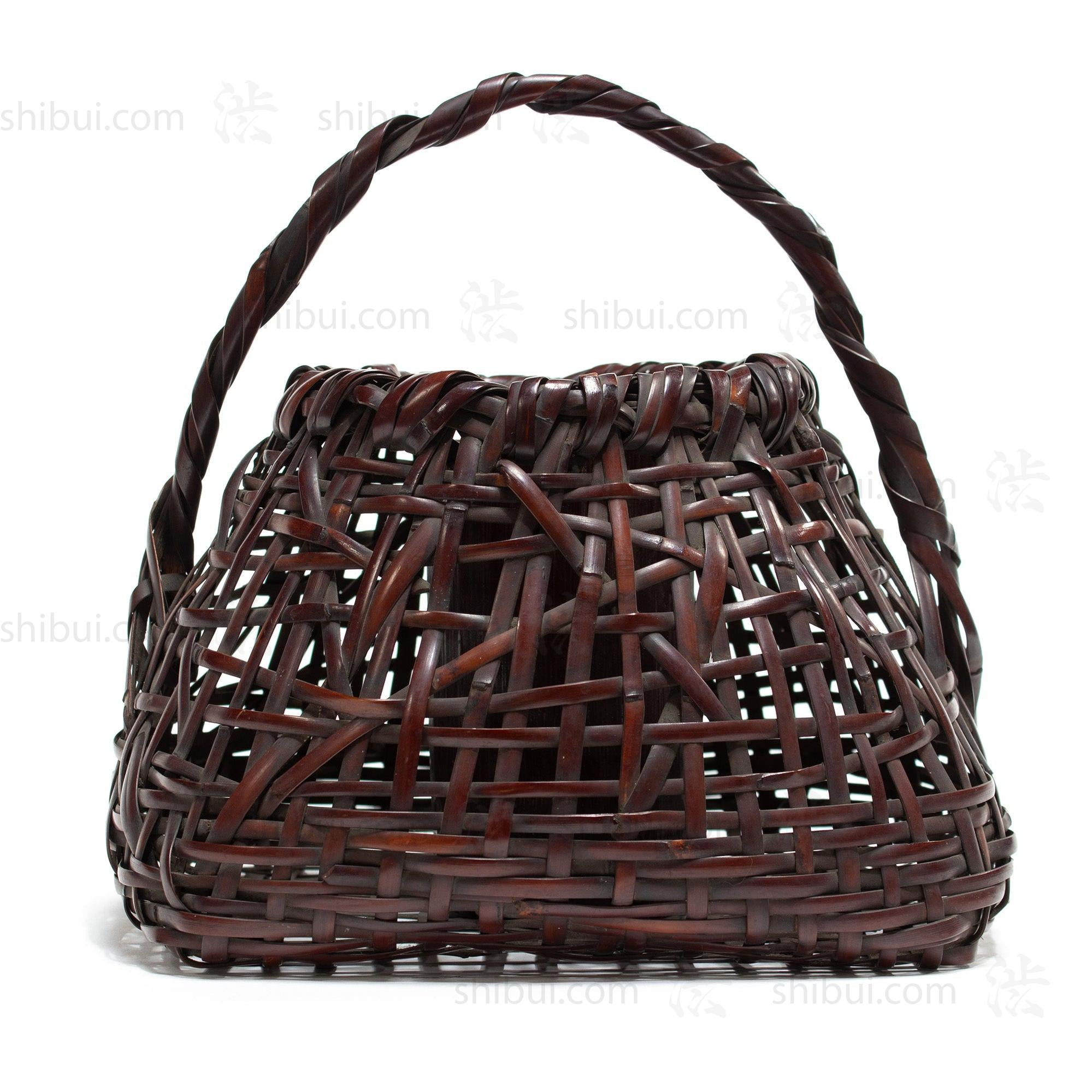 Chikuunsai II Japanese Ikebana Flower Bamoo Basket