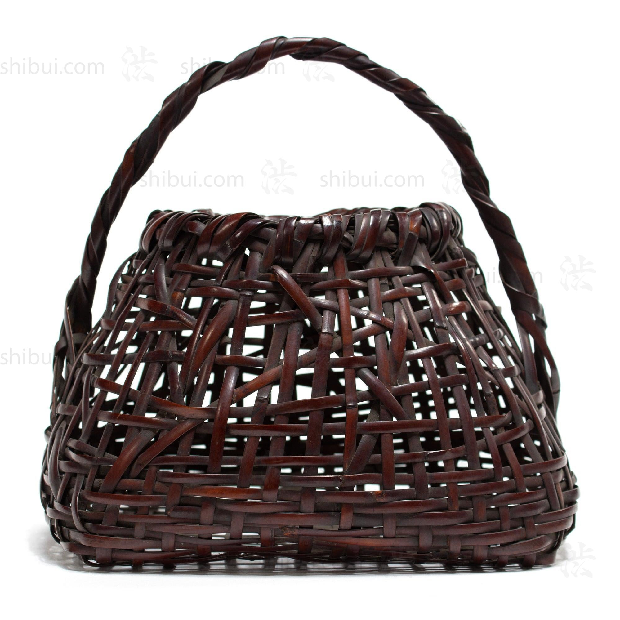 Chikuunsai II Japanese Ikebana Flower Bamoo Basket