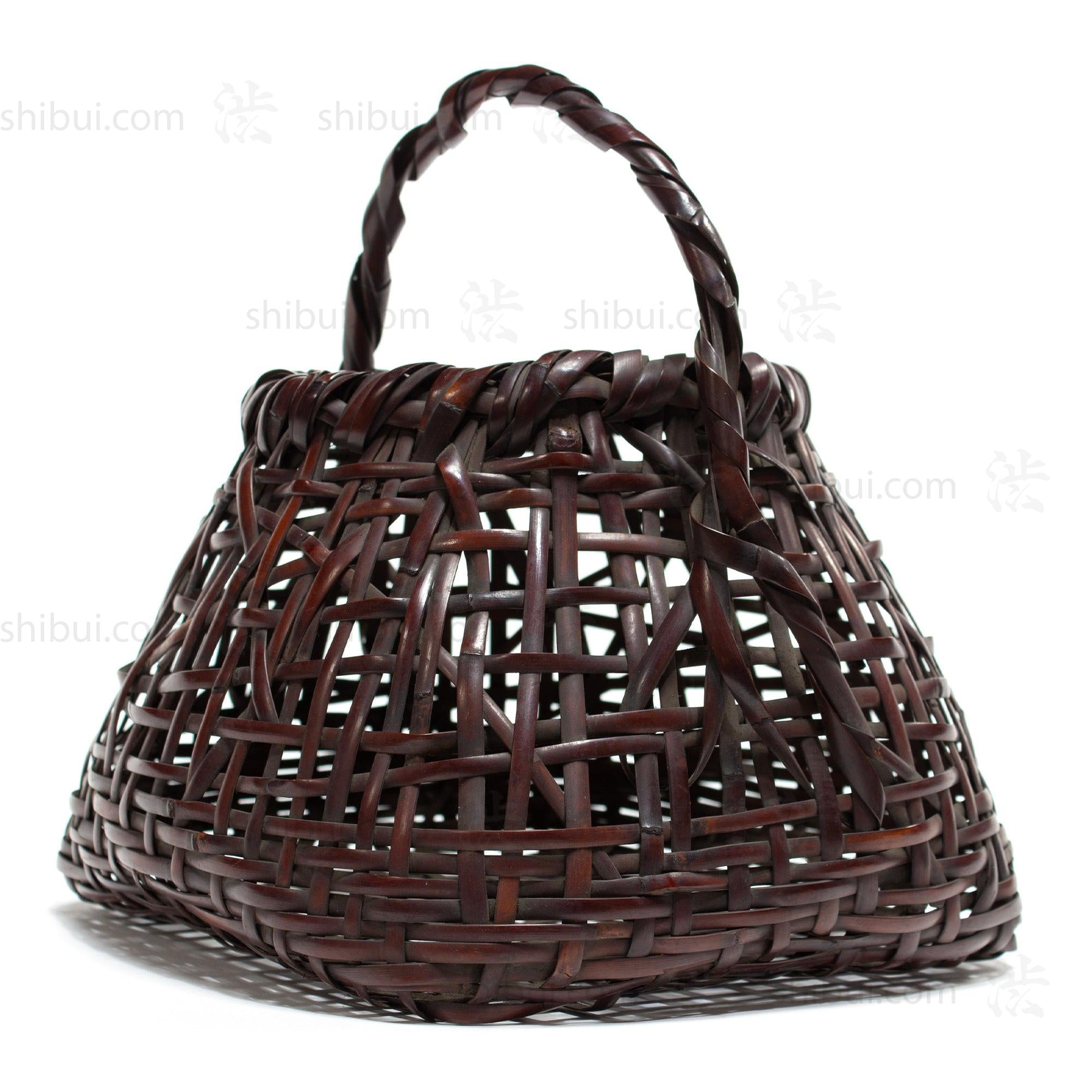 Chikuunsai II Japanese Ikebana Flower Bamoo Basket