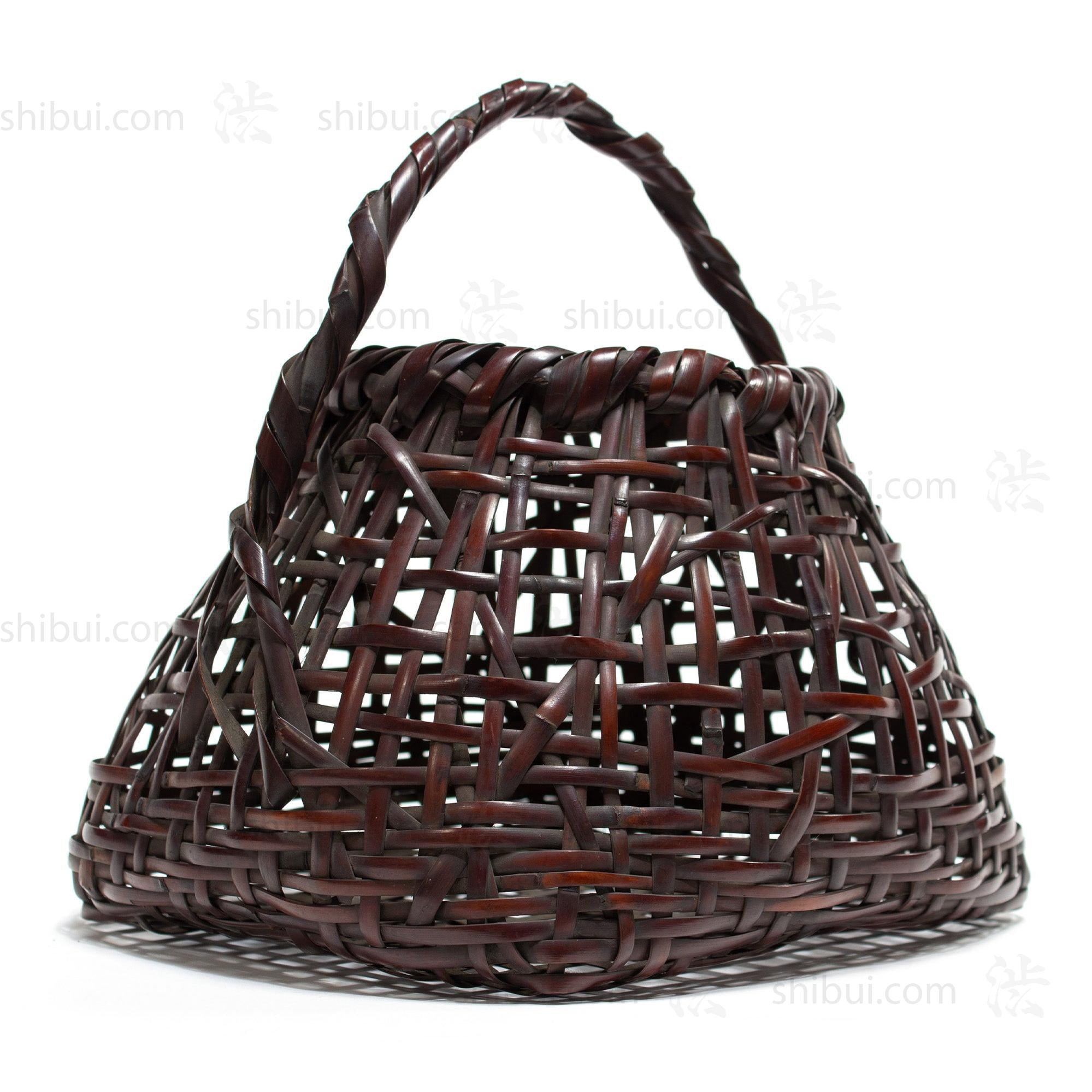 Chikuunsai II Japanese Ikebana Flower Bamoo Basket