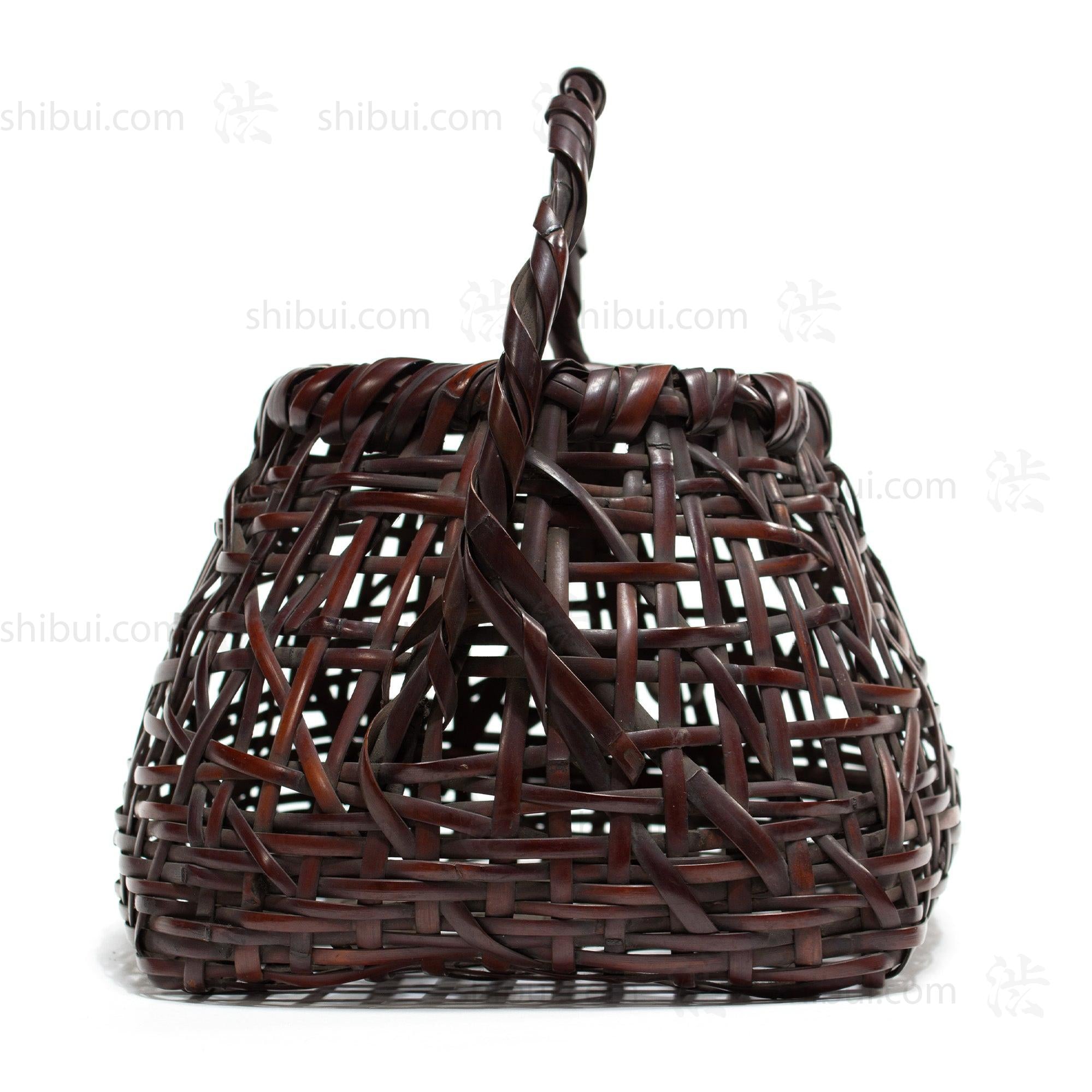 Chikuunsai II Japanese Ikebana Flower Bamoo Basket