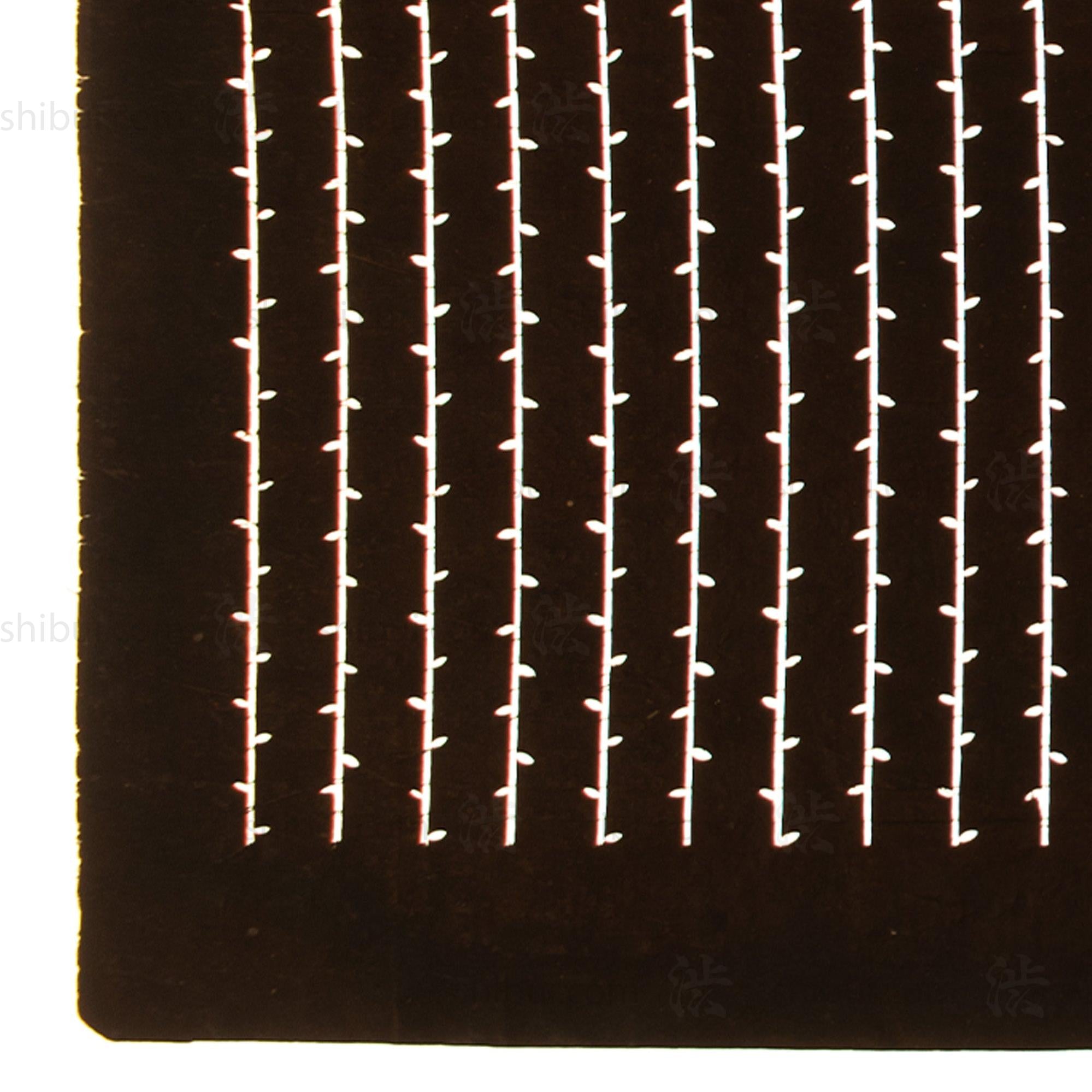 Edo Komon Katagami | Japanese Lacquered Paper Stencil