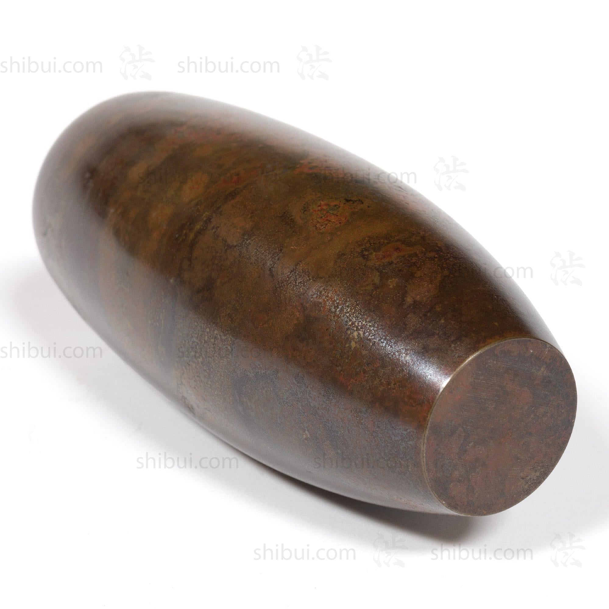 Vintage Bronze Vase with Lovely Golden Patina