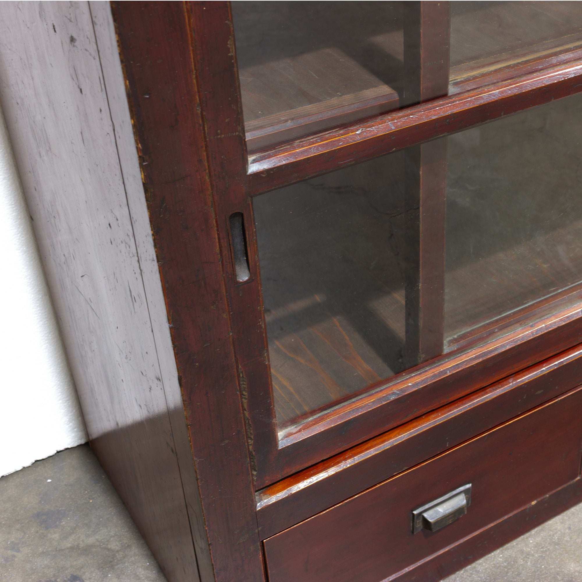 Kazari Dansu | Japanese Glass Door Display Chest