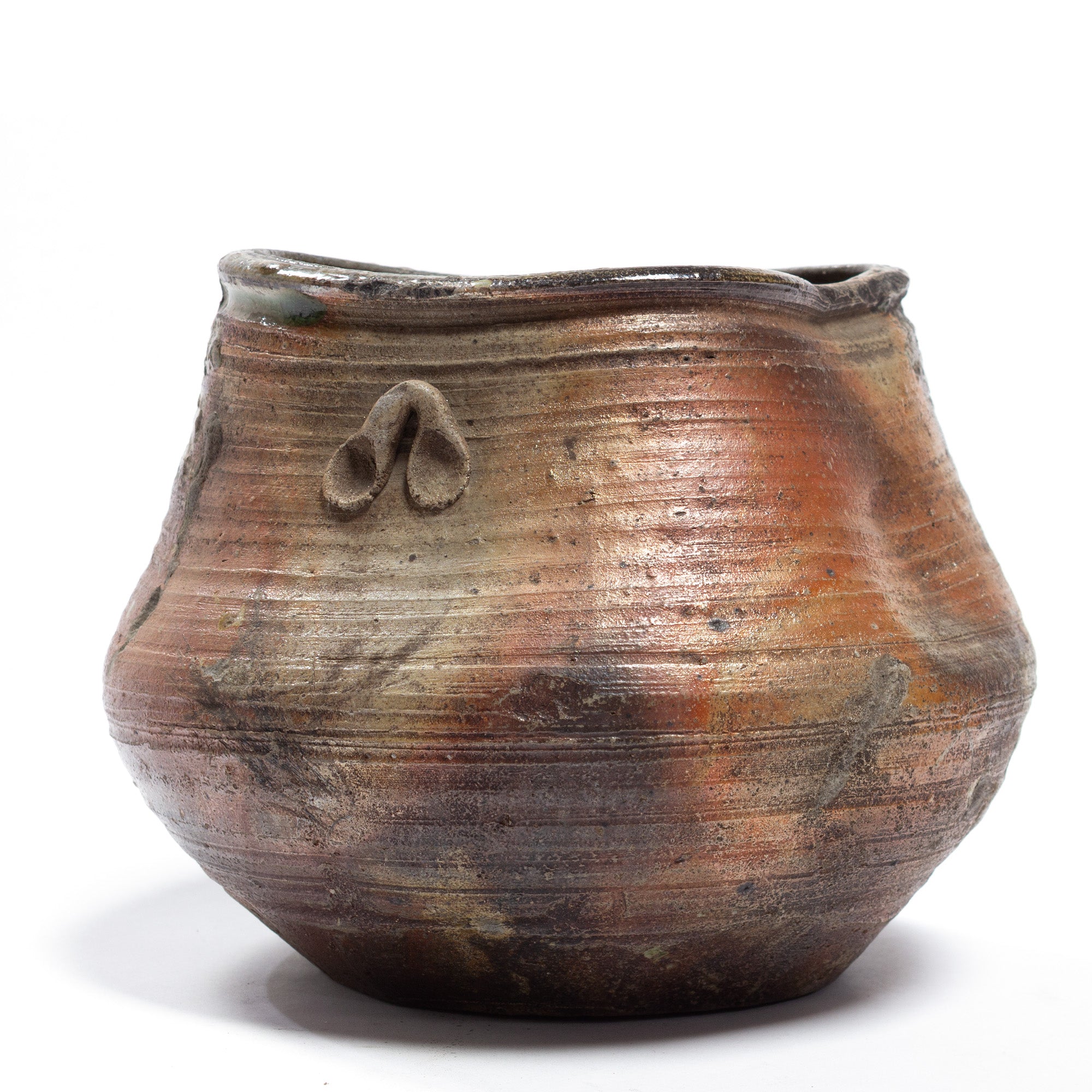 Beautifuly Made Wood Fired Bizen Jar