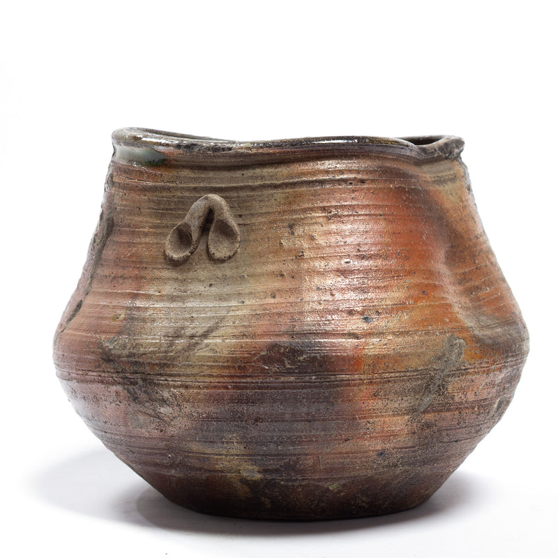 Beautifuly Made Wood Fired Bizen Jar
