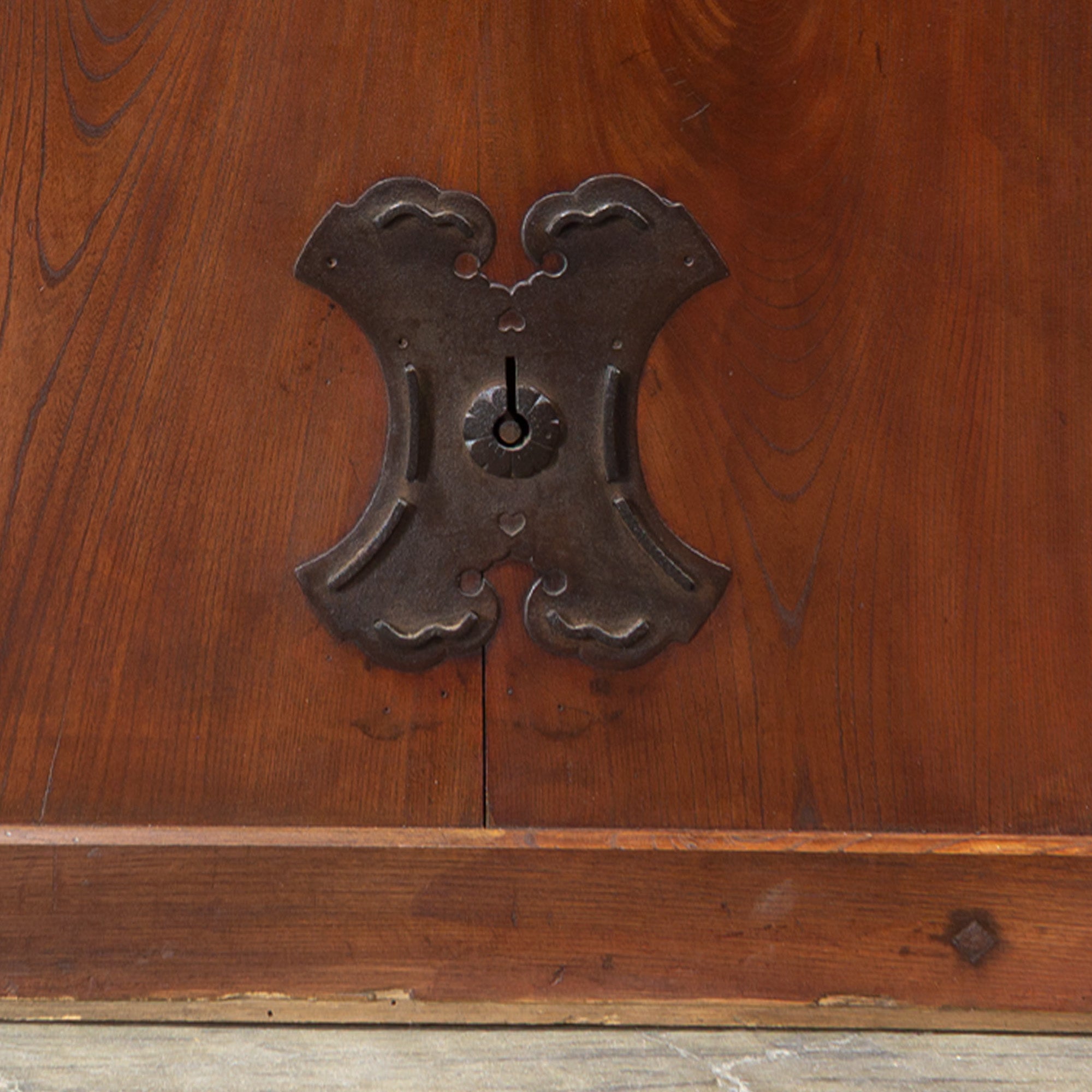 Keyaki Kura Door | Japanese Elm Winter Storehouse Door | Japanese Architectural Décor