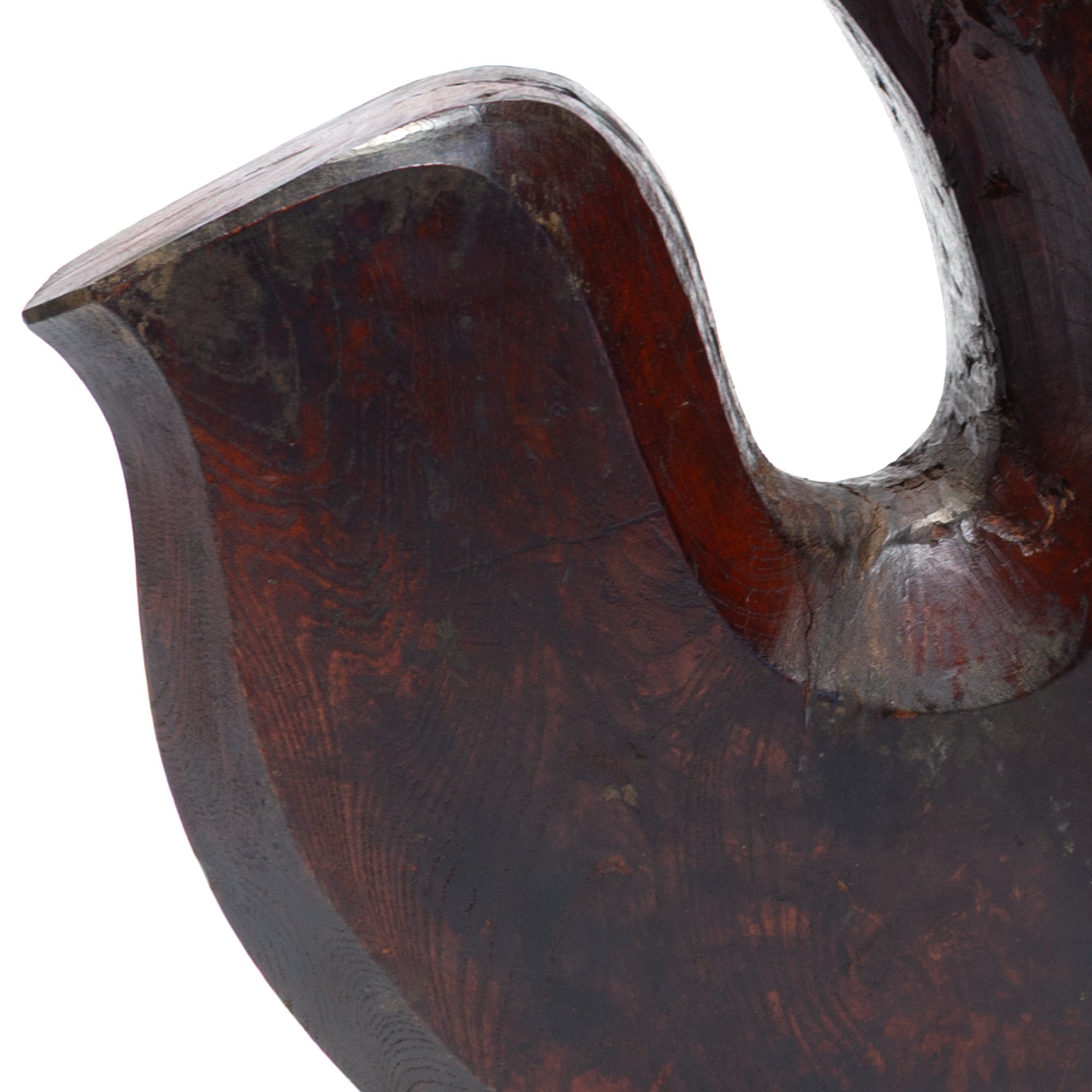 Jizai Gake Keyaki Wood Pot Hook