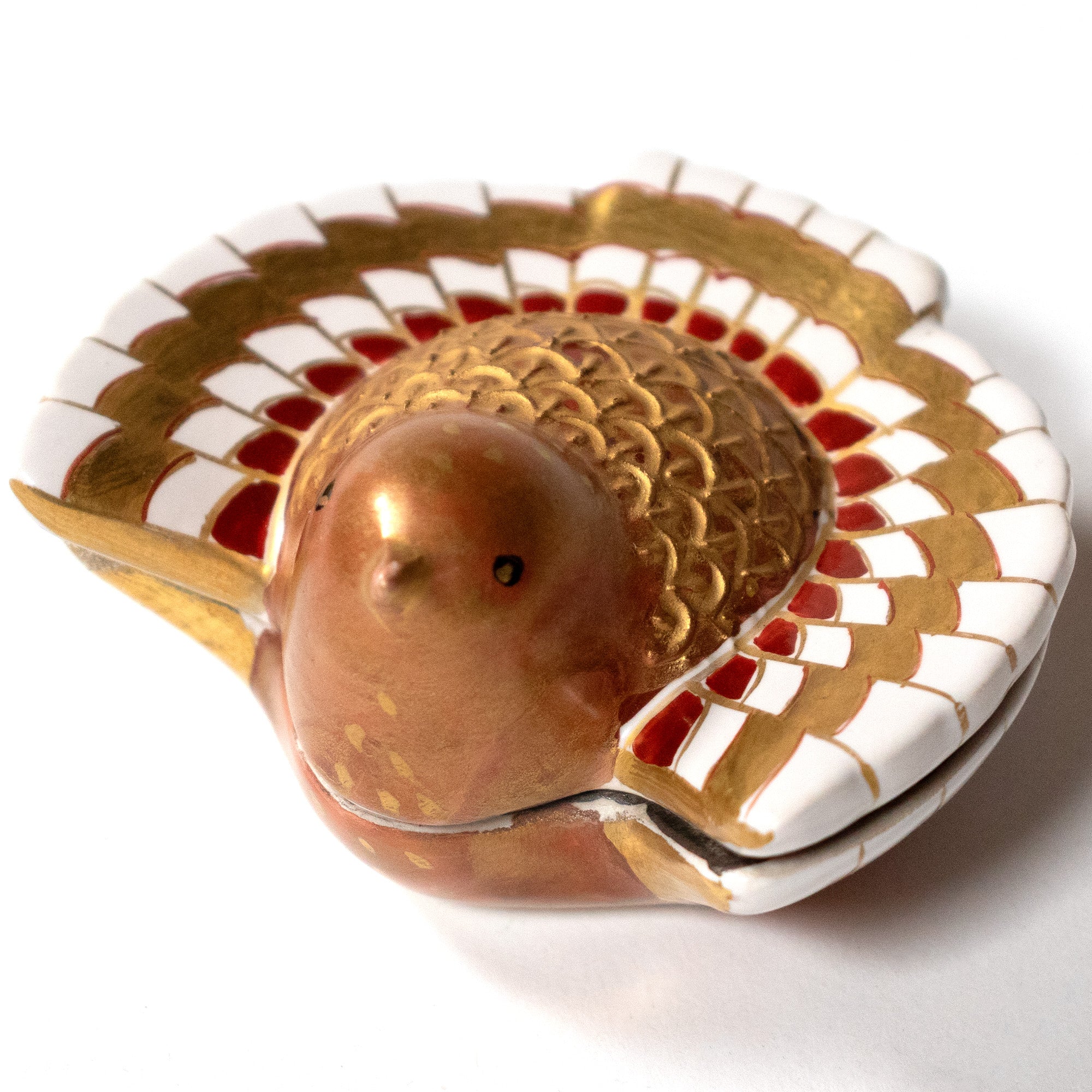 Sparrow Ceramic Kogo | Japanese Incense Storage Container