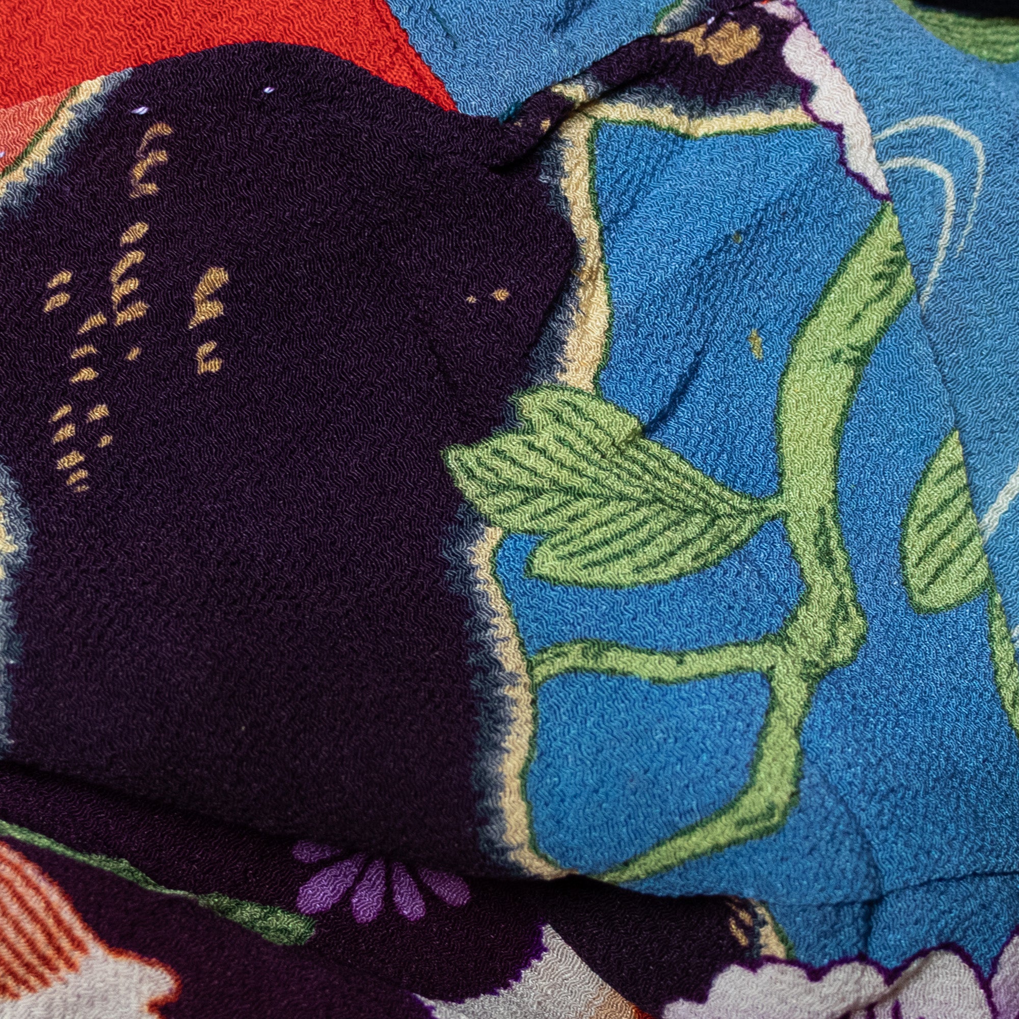 Chirimen Girls Kimono | Taisho Era