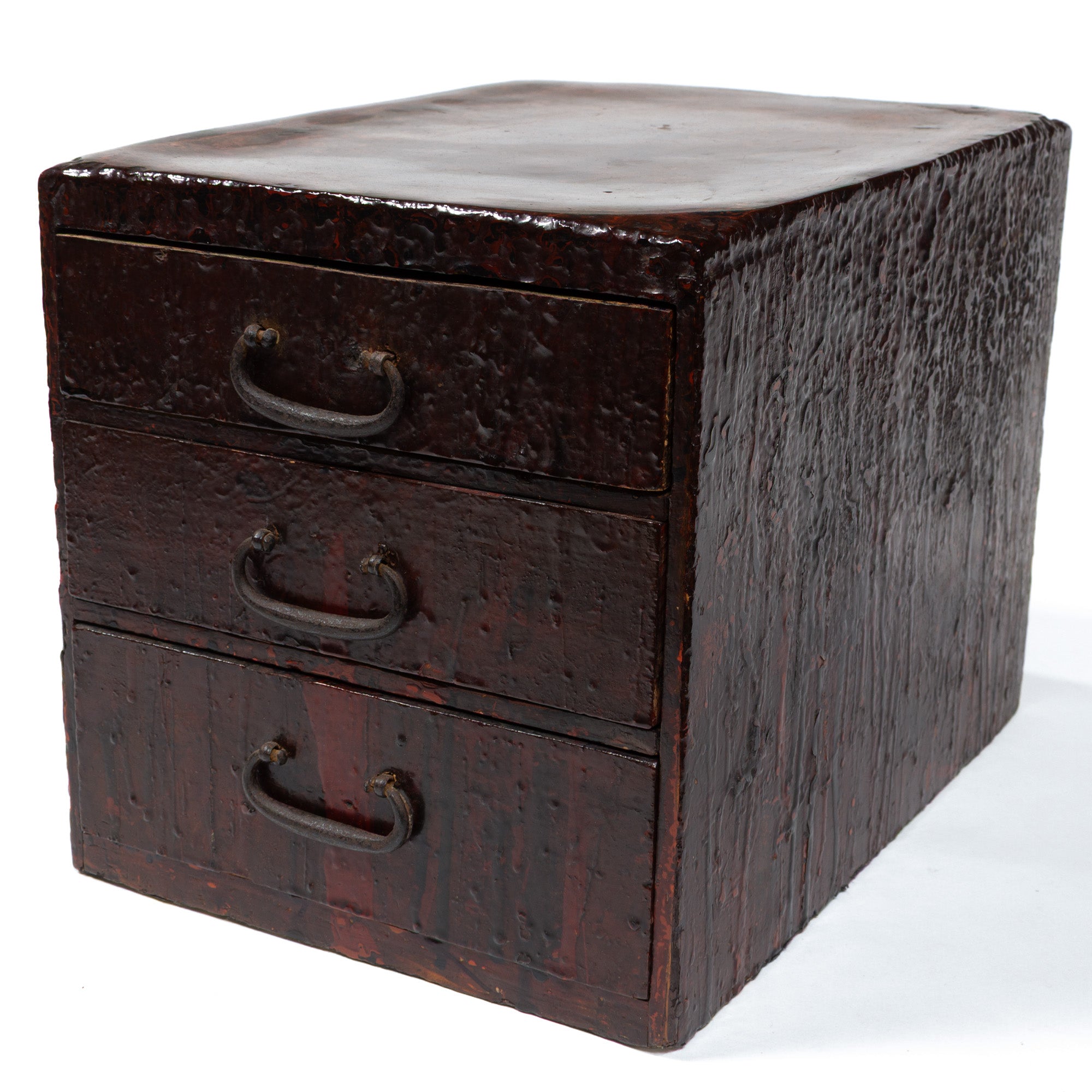 Japanese Lacquer Craftsman's Work Box