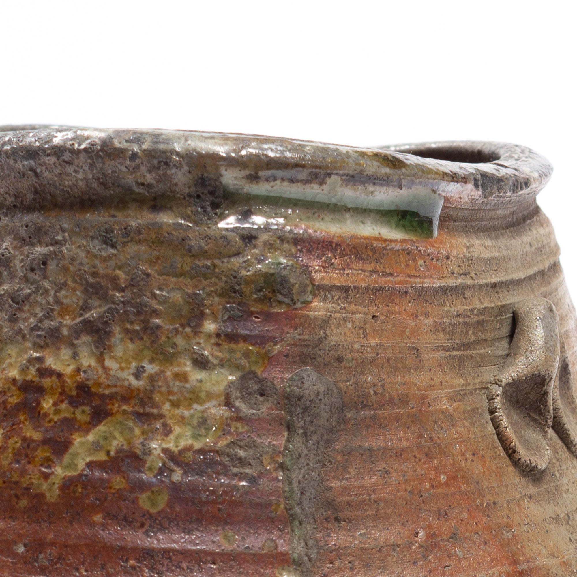 Beautifuly Made Wood Fired Bizen Jar