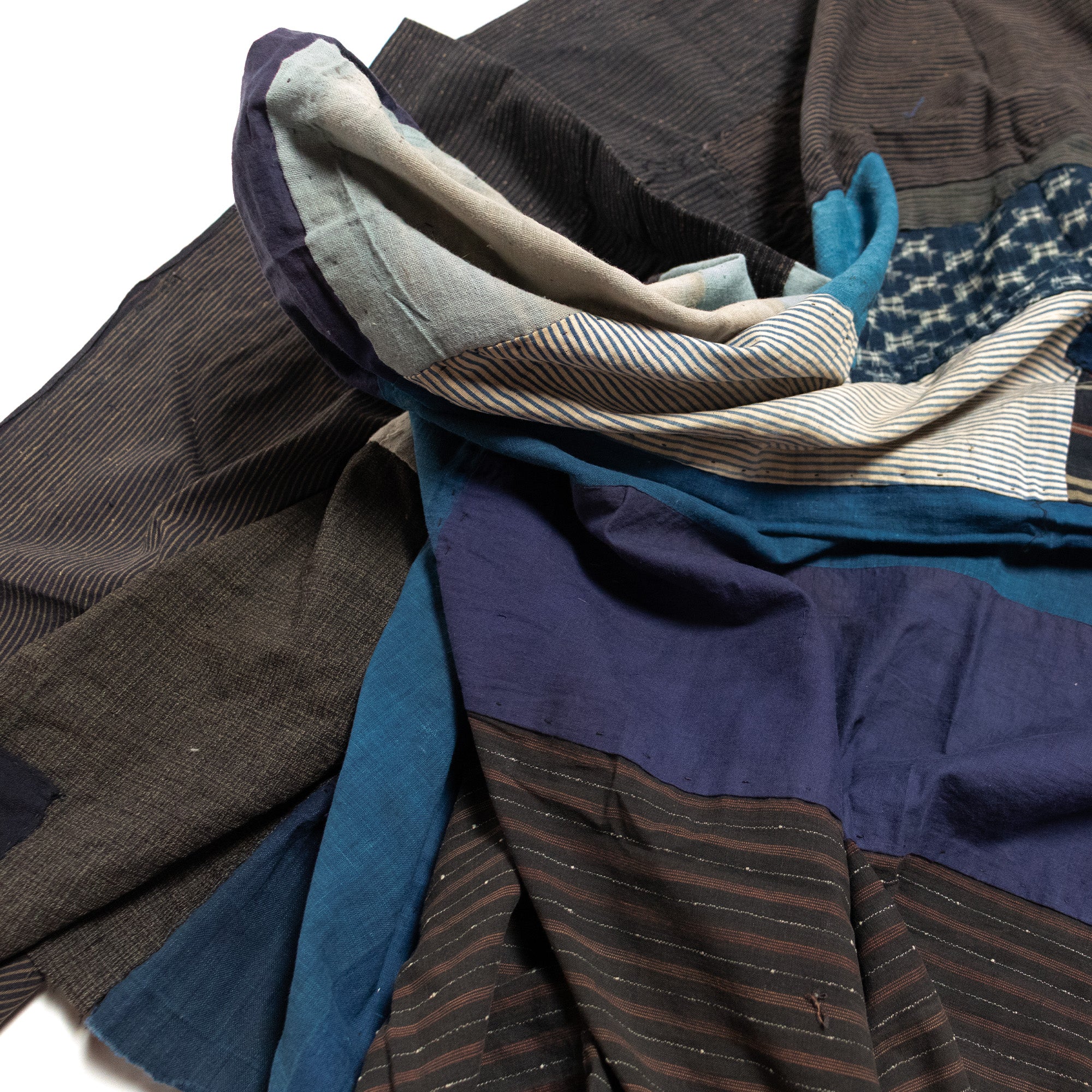 Shima Multilayer Blanket | Japanese Indigo Dyed Cotton