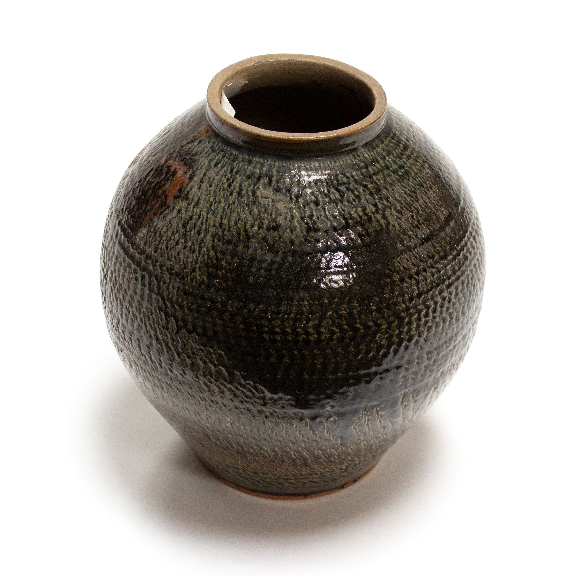 Onta Yaki | Antique Japanese Ceramic Storage Jar