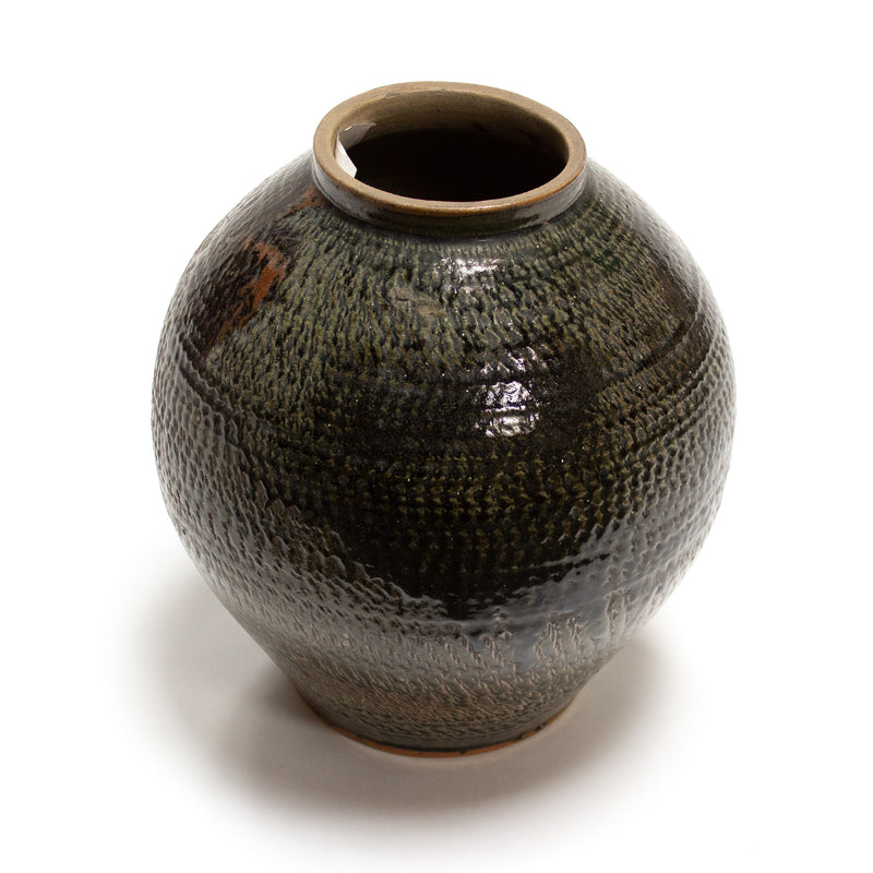 Onta Yaki | Antique Japanese Ceramic Storage Jar
